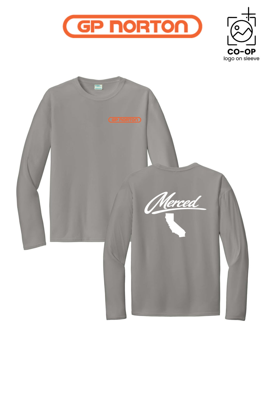 Port & Co™ Performance UPF 50 Long Sleeve - G P NORTON - MERCED