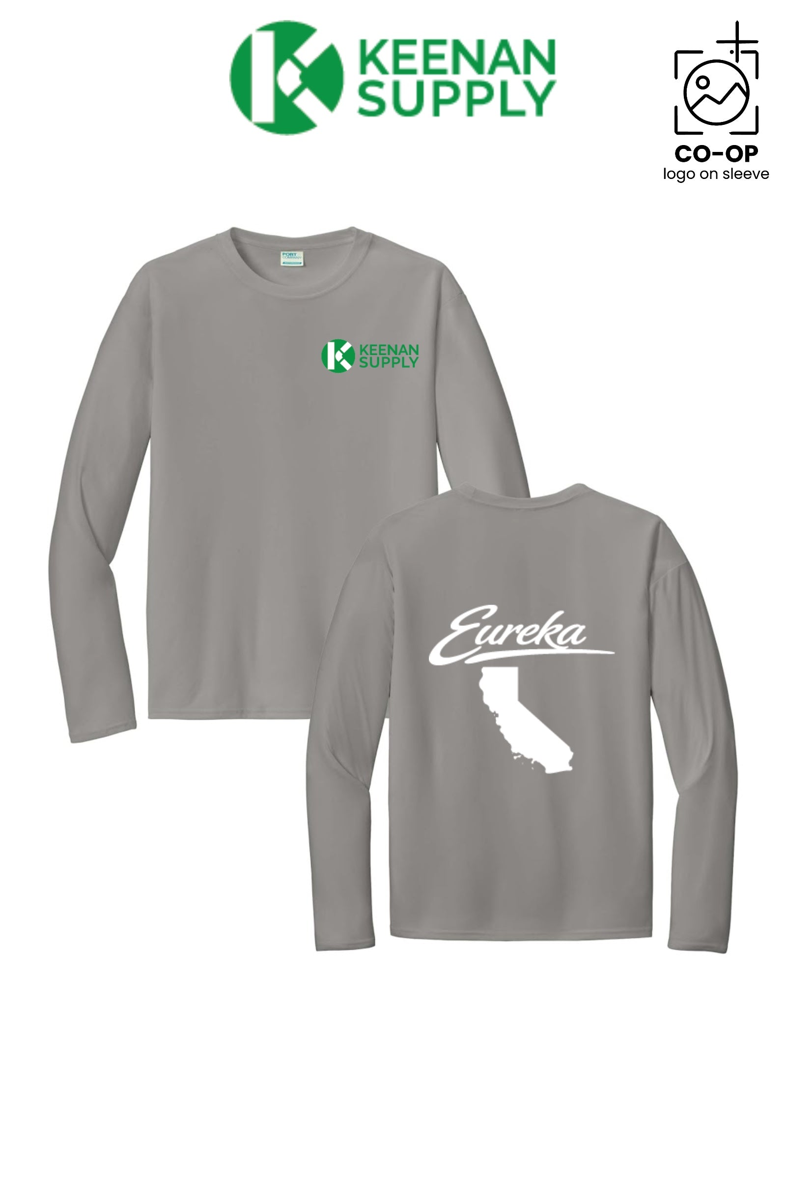 Port & Co™ Performance UPF 50 Long Sleeve - KEENAN SUPPLY - EUREKA