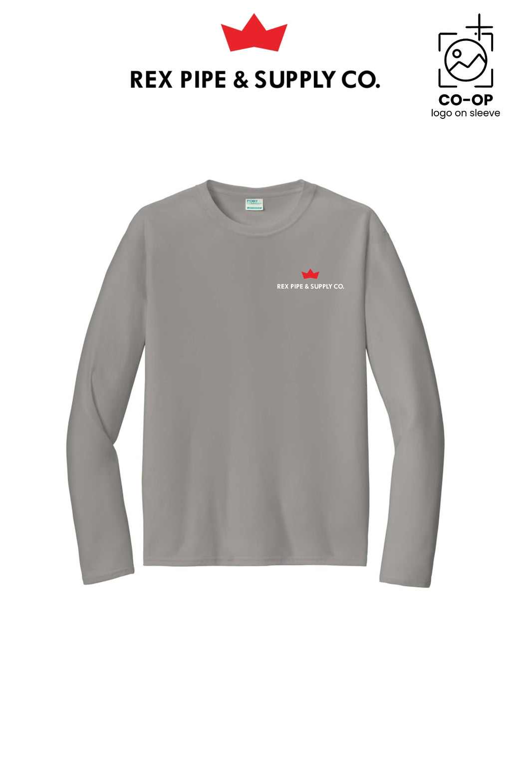 Port & Co™ Performance UPF 50 Long Sleeve - REX PIPE AND SUPPLY