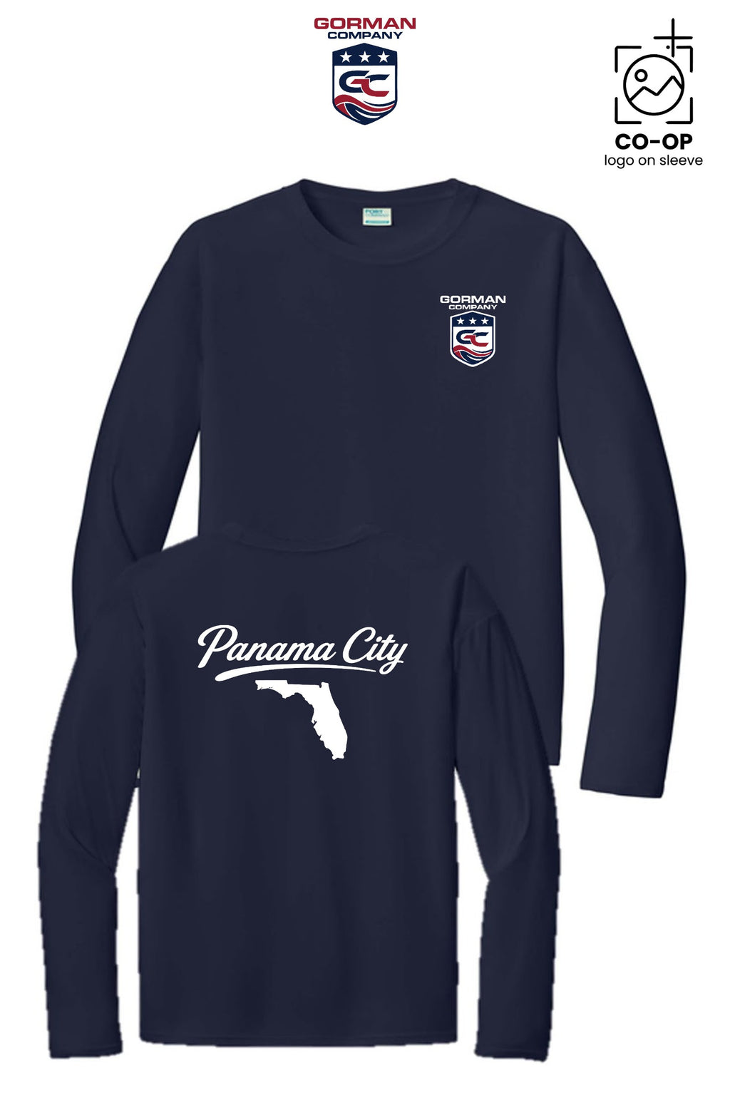 Port & Co™ Performance UPF 50 Long Sleeve - GORMAN CO - PANAMA CITY