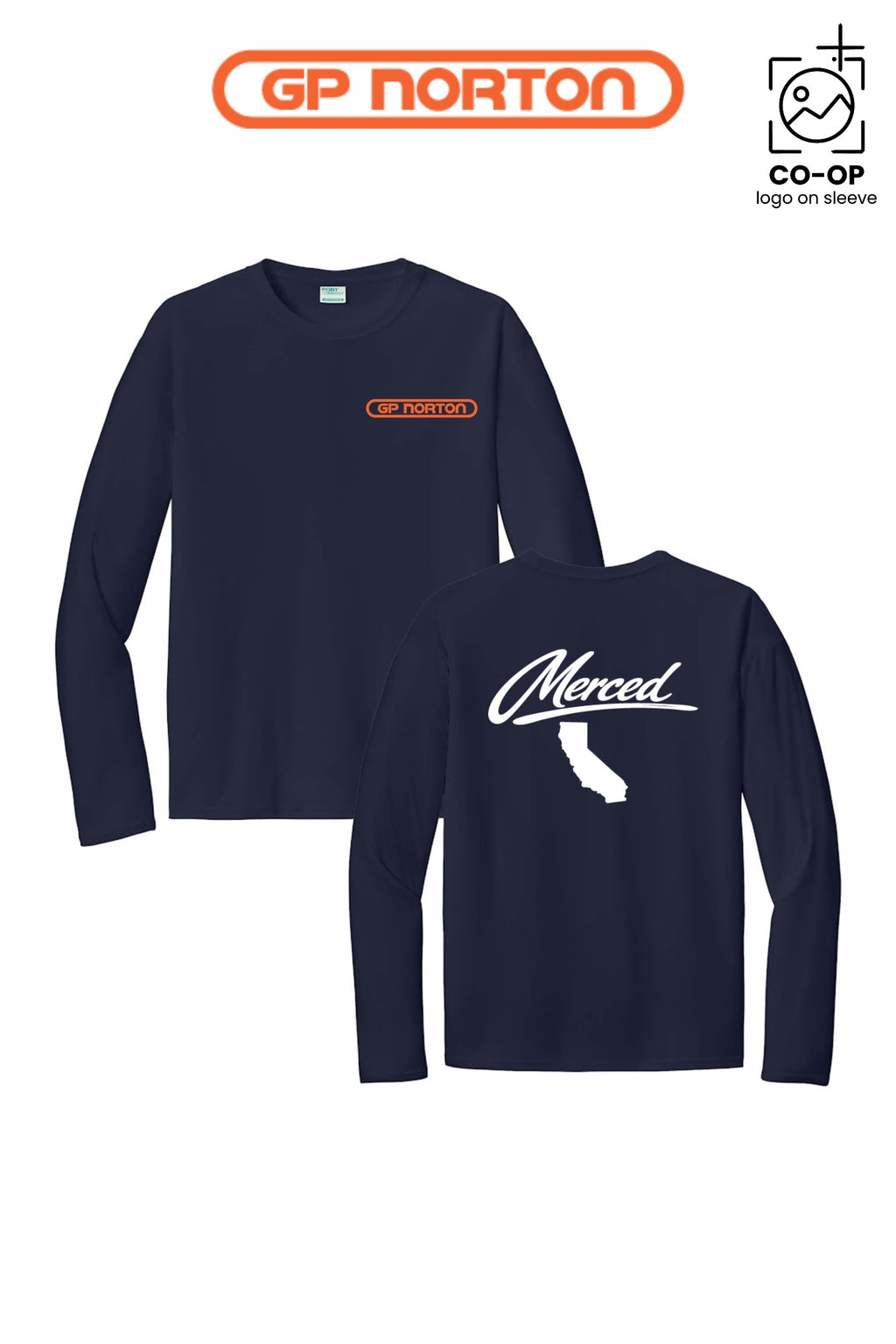 Port & Co™ Performance UPF 50 Long Sleeve - G P NORTON - MERCED