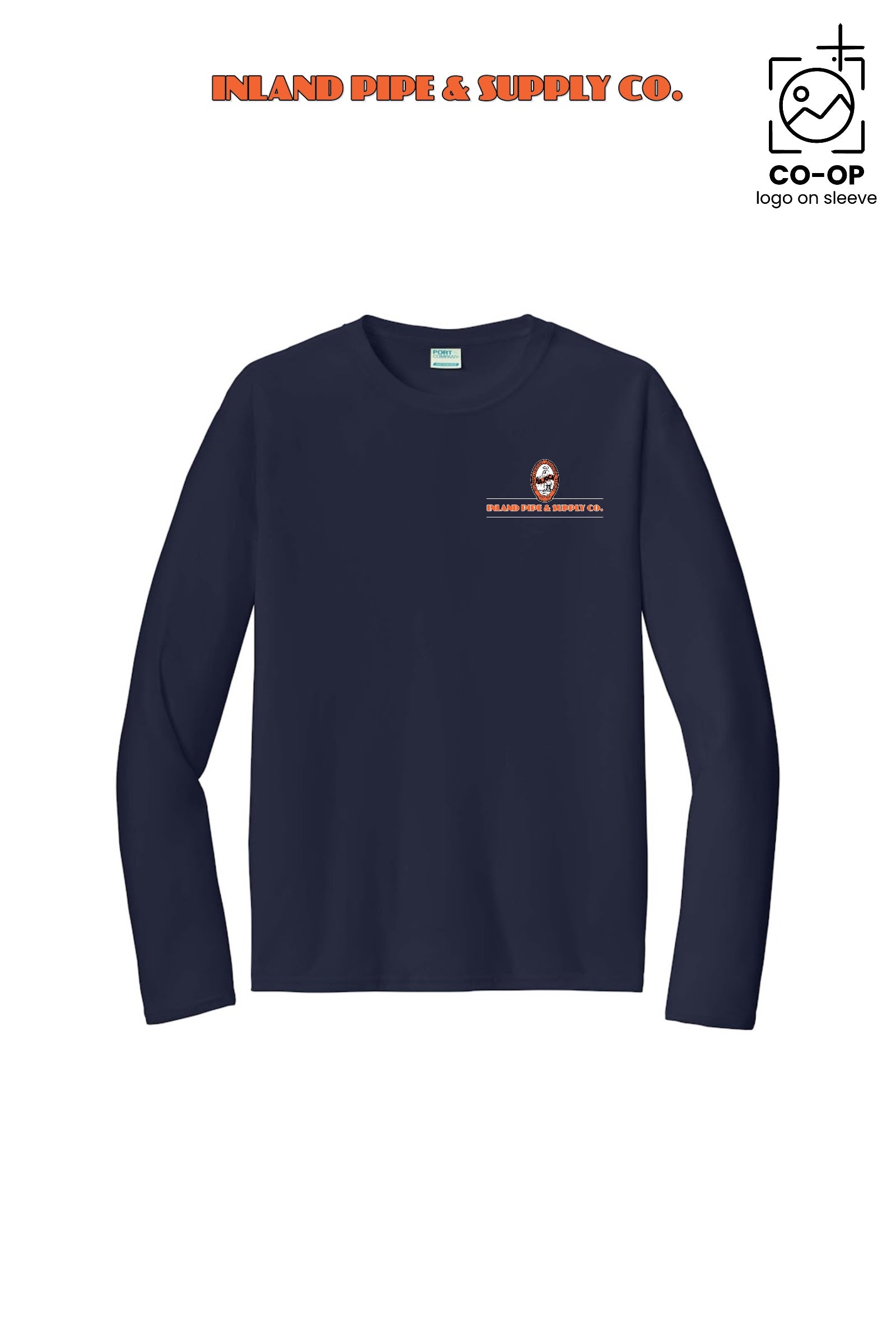 Port & Co™ Performance UPF 50 Long Sleeve - INLAND PIPE AND SUPPLY