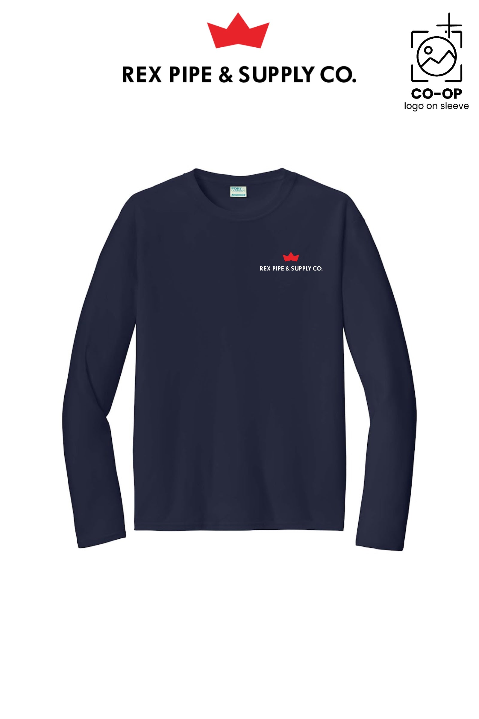 Port & Co™ Performance UPF 50 Long Sleeve - REX PIPE AND SUPPLY