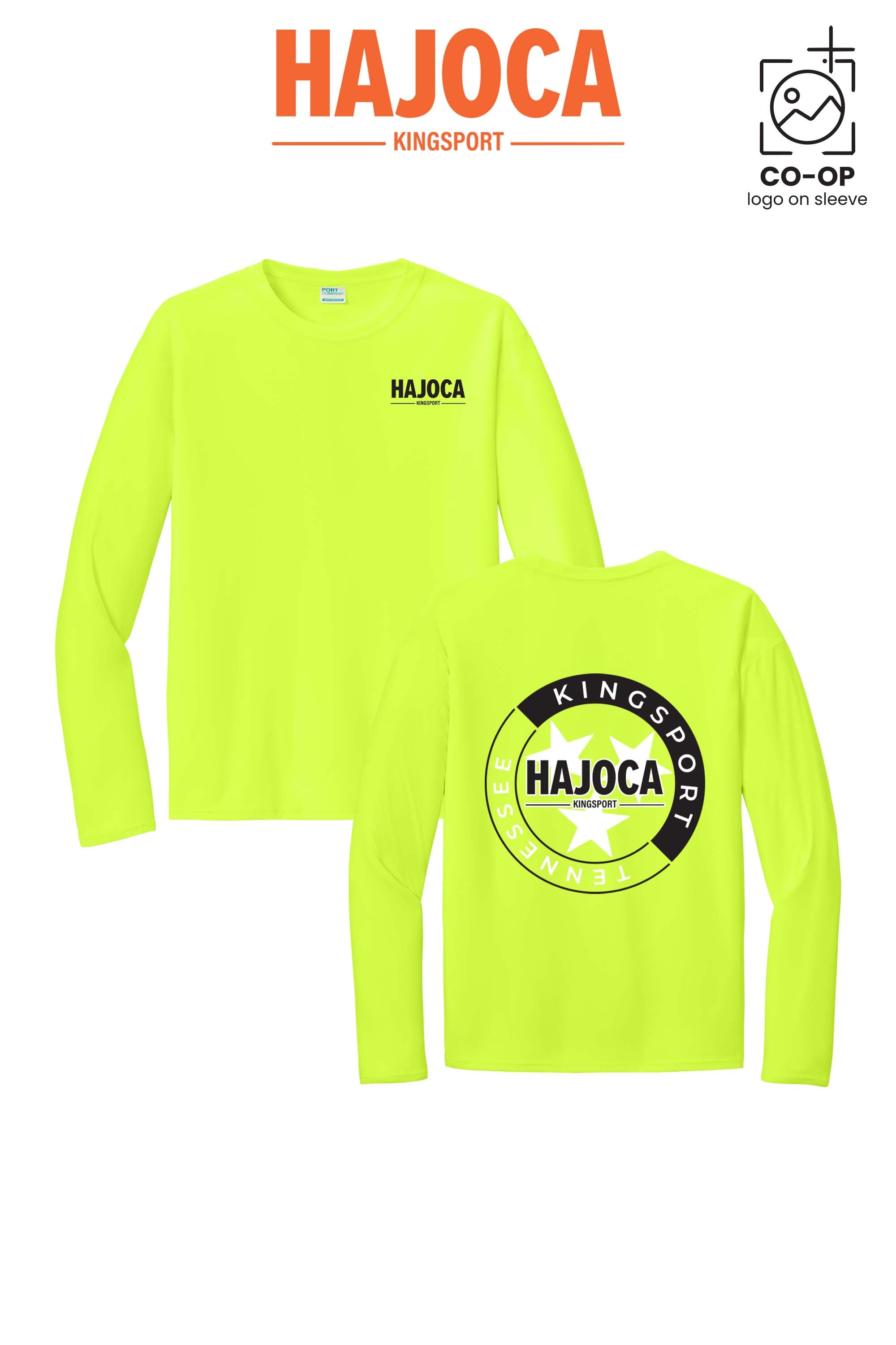 Port & Co™ Performance UPF 50 Long Sleeve - HAJOCA - KINGSPORT (Back Print)