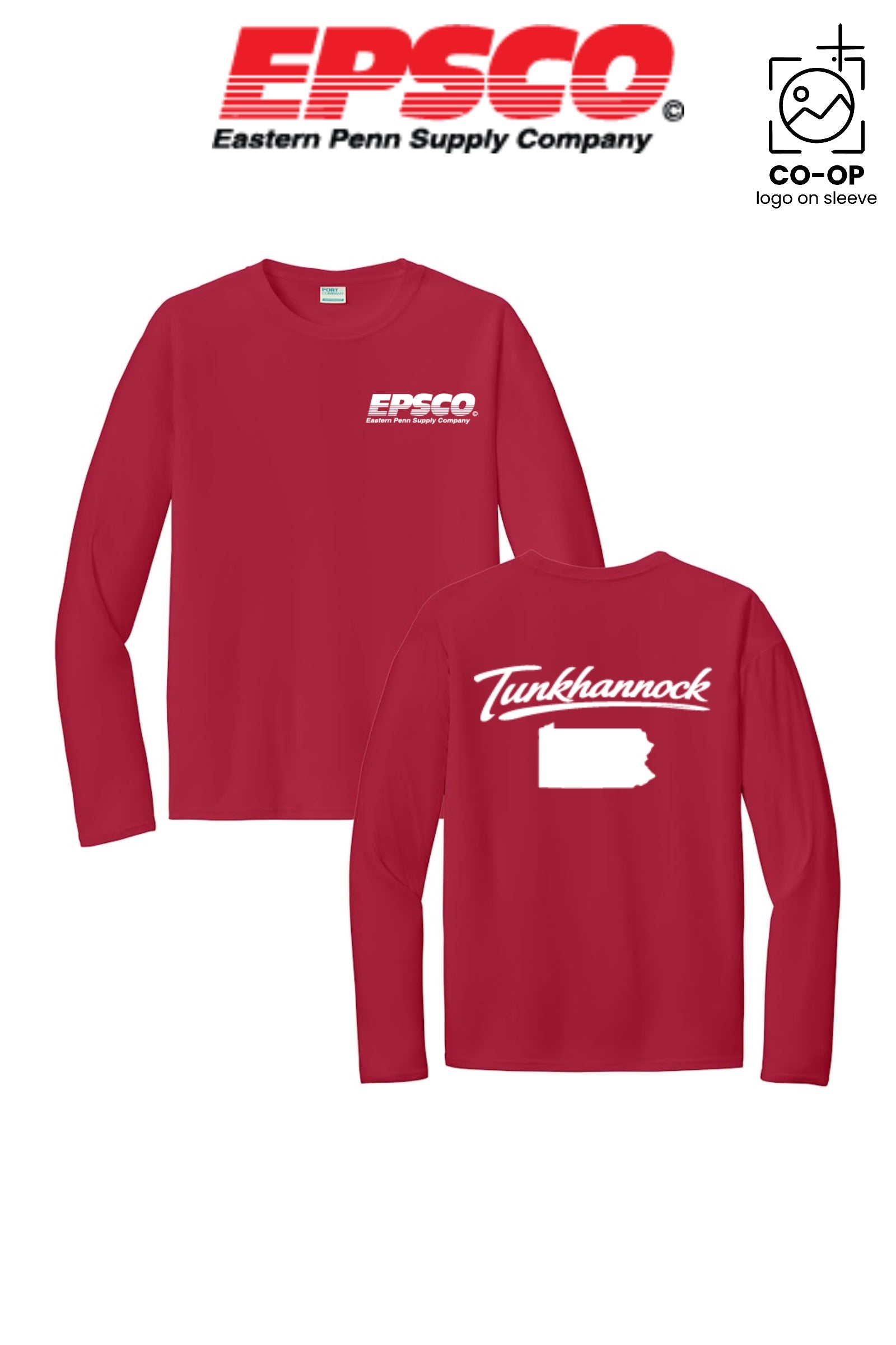 Port & Co™ Performance UPF 50 Long Sleeve - EPSCO - TUNKHANNOCK