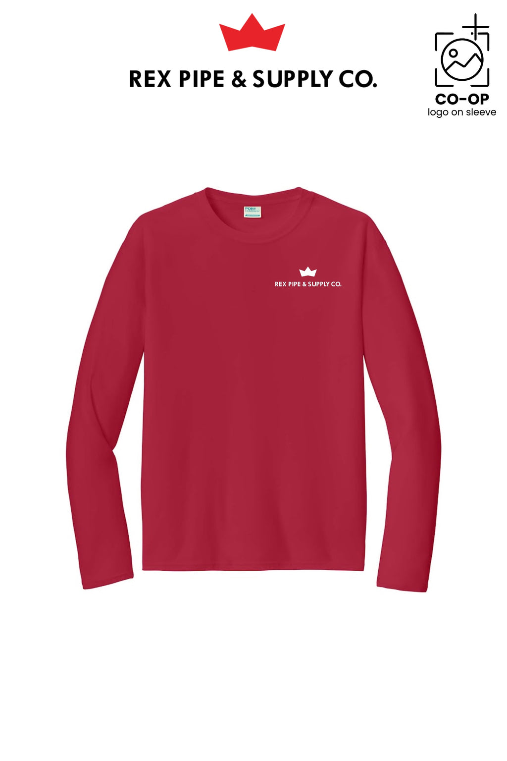 Port & Co™ Performance UPF 50 Long Sleeve - REX PIPE AND SUPPLY