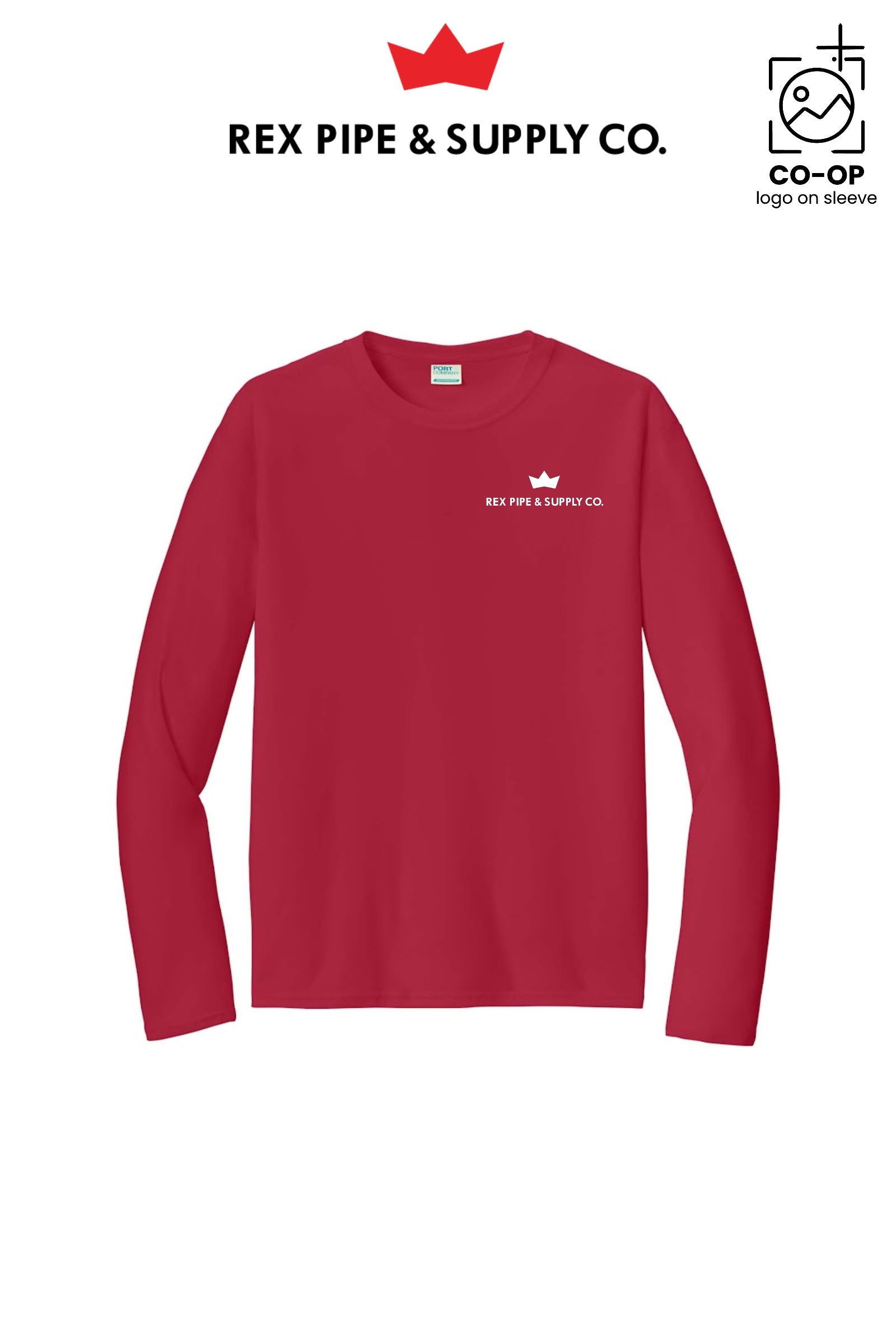 Port & Co™ Performance UPF 50 Long Sleeve - REX PIPE AND SUPPLY