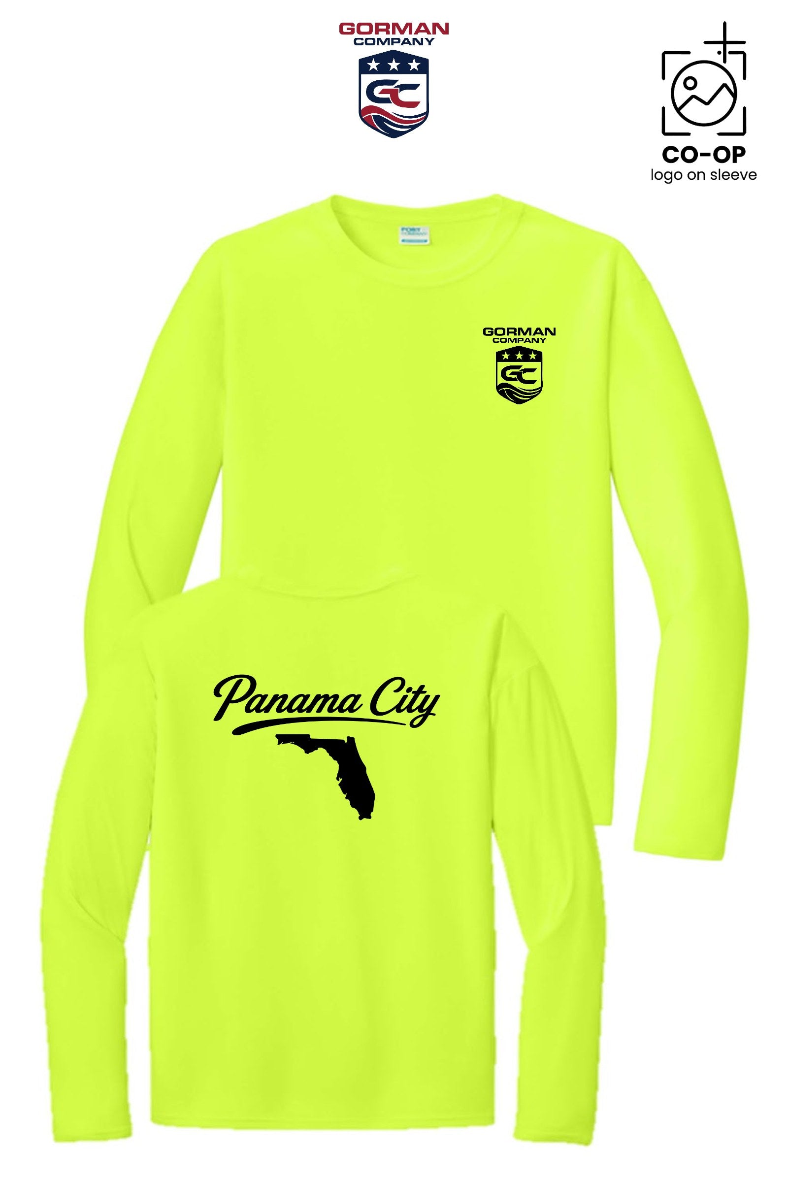 Port & Co™ Performance UPF 50 Long Sleeve - GORMAN CO - PANAMA CITY