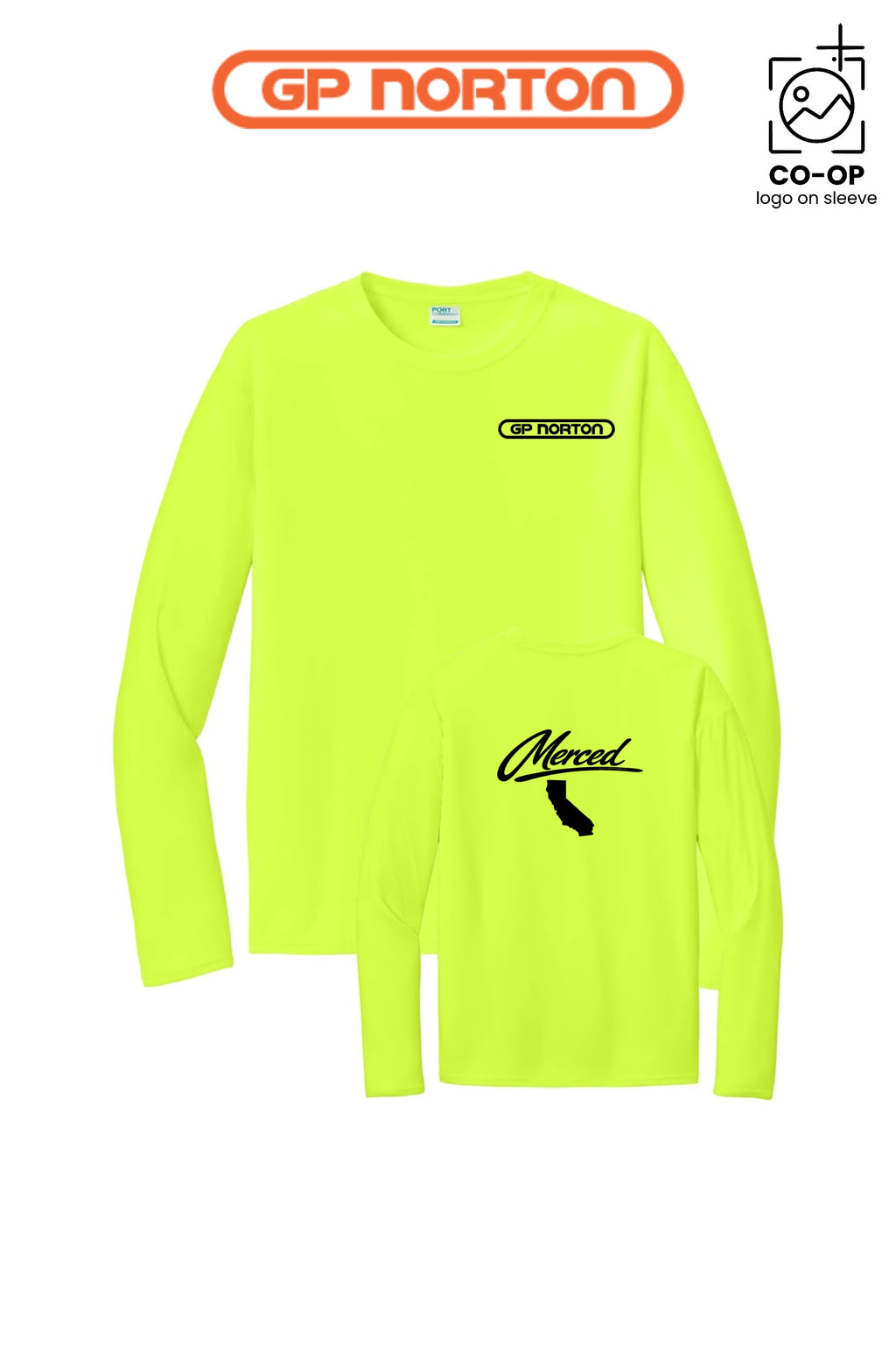 Port & Co™ Performance UPF 50 Long Sleeve - G P NORTON - MERCED