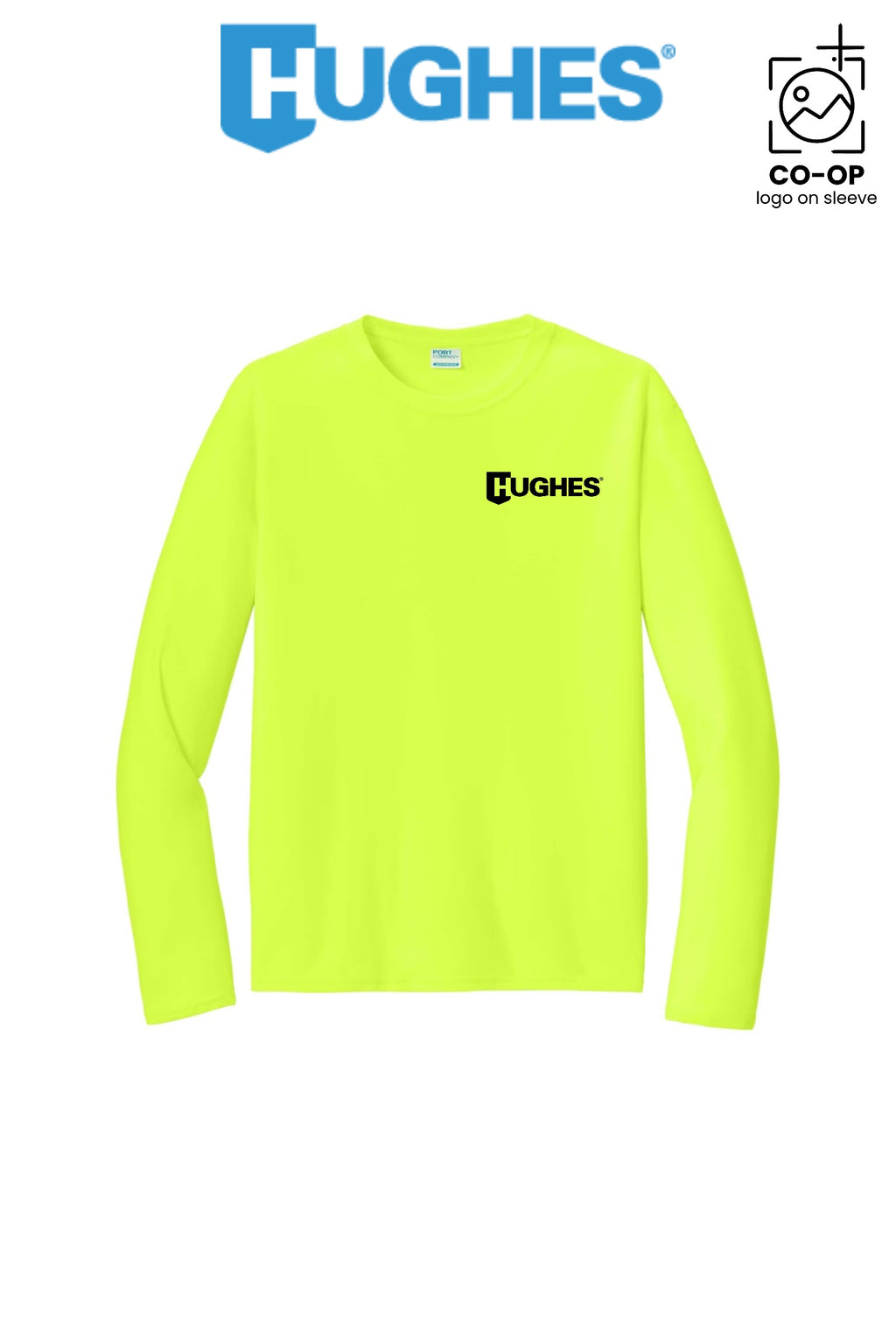 Port & Co™ Performance UPF 50 Long Sleeve - HUGHES SUPPLY