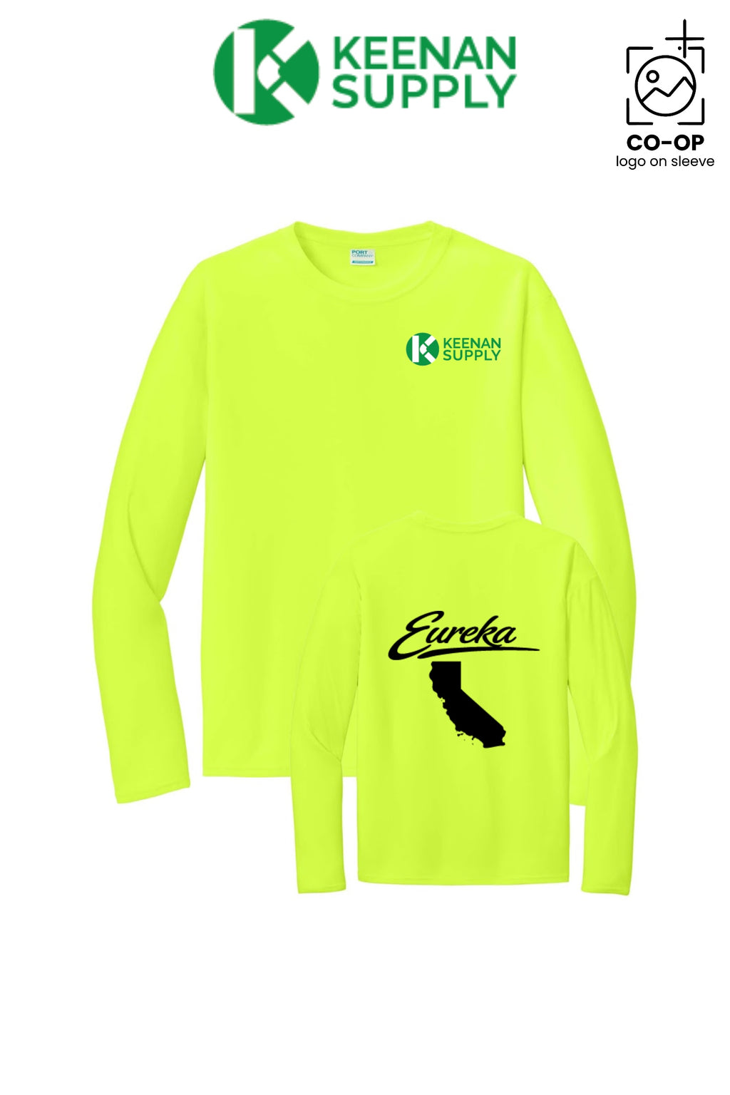 Port & Co™ Performance UPF 50 Long Sleeve - KEENAN SUPPLY - EUREKA