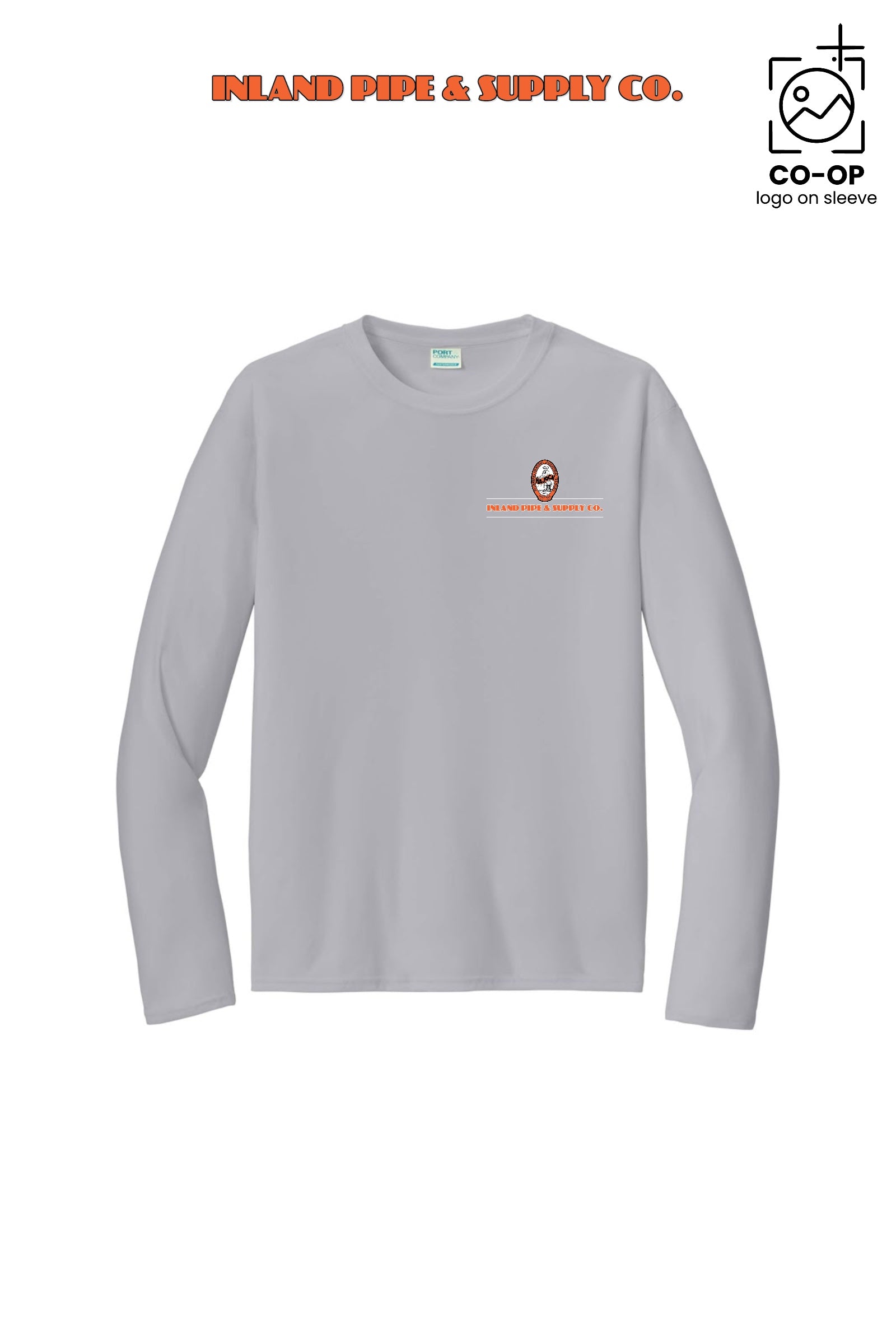Port & Co™ Performance UPF 50 Long Sleeve - INLAND PIPE AND SUPPLY