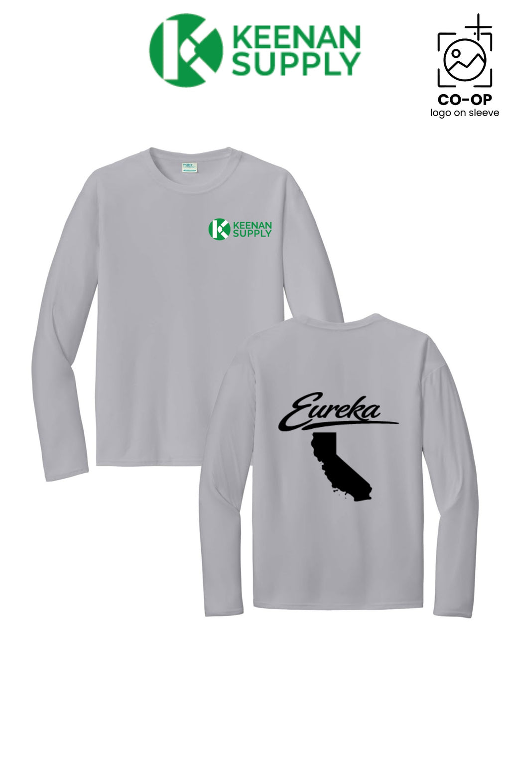 Port & Co™ Performance UPF 50 Long Sleeve - KEENAN SUPPLY - EUREKA