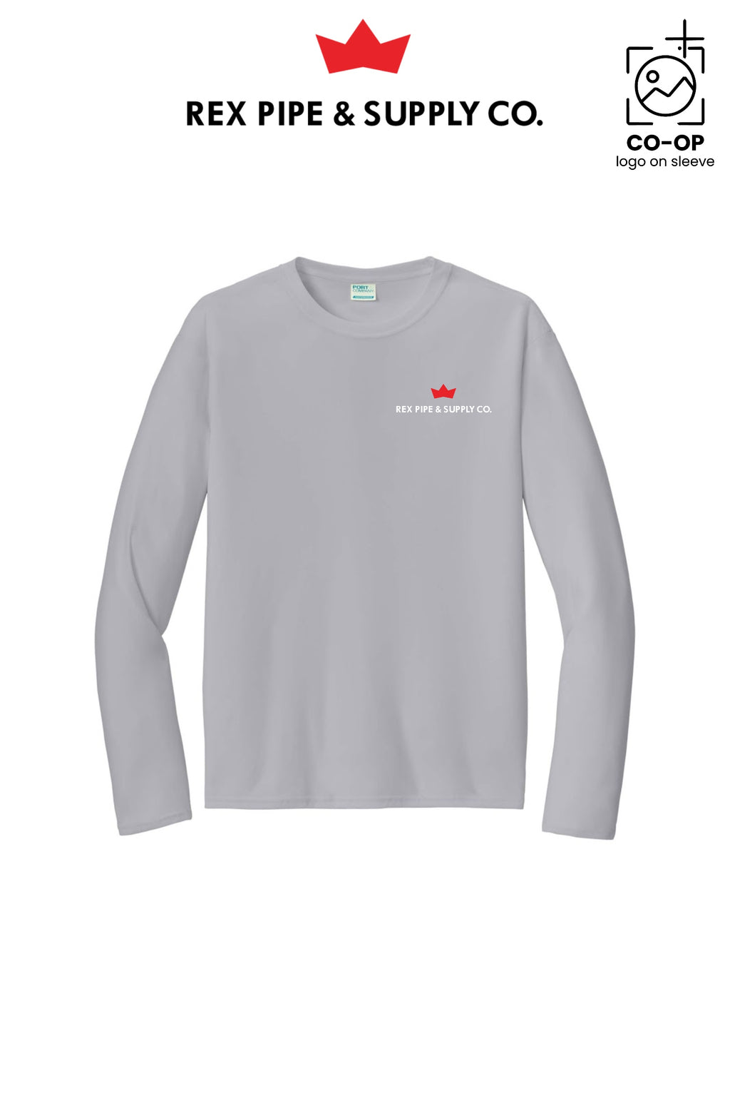 Port & Co™ Performance UPF 50 Long Sleeve - REX PIPE AND SUPPLY