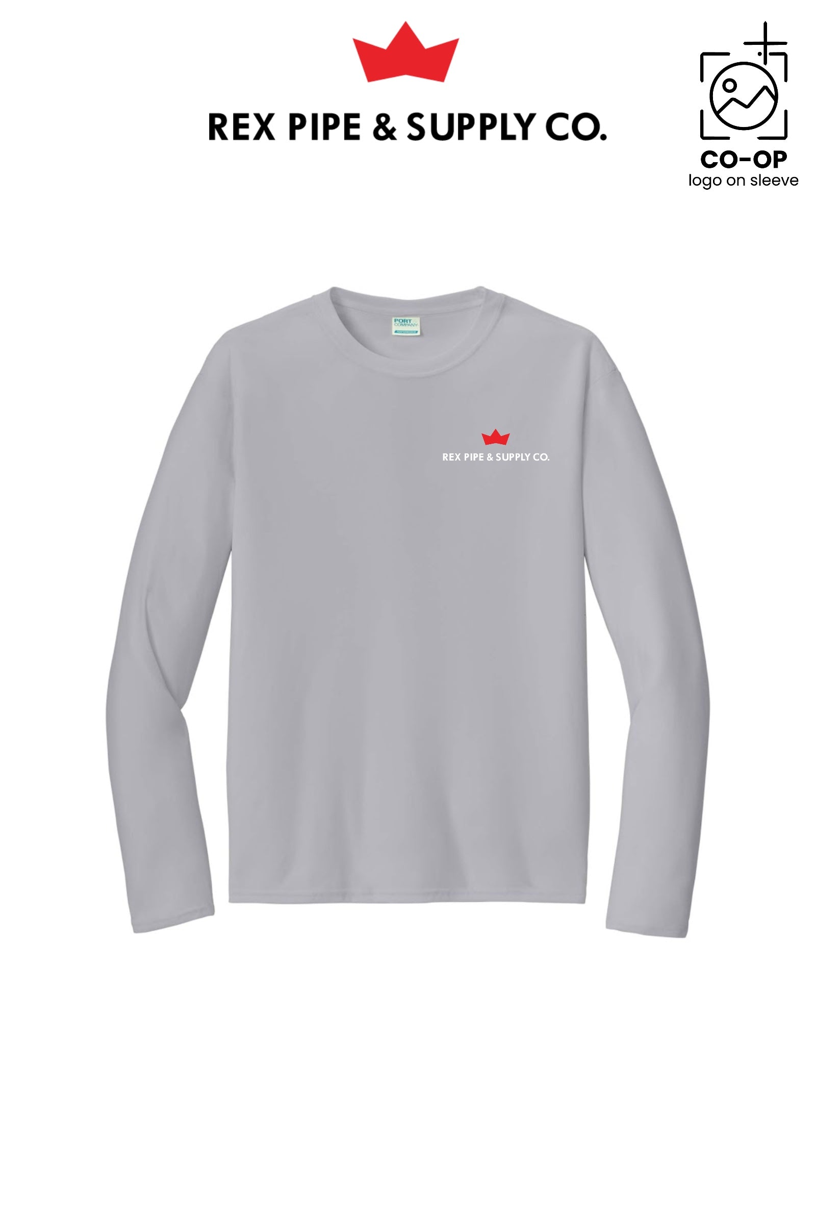 Port & Co™ Performance UPF 50 Long Sleeve - REX PIPE AND SUPPLY