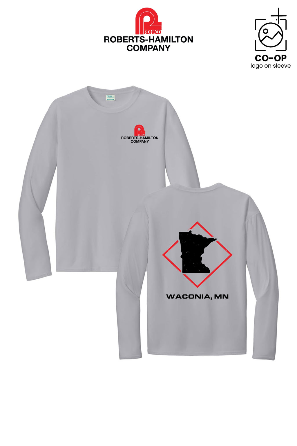 Port & Co™ Performance UPF 50 Long Sleeve - ROBERTS-HAMILTON - WACONIA