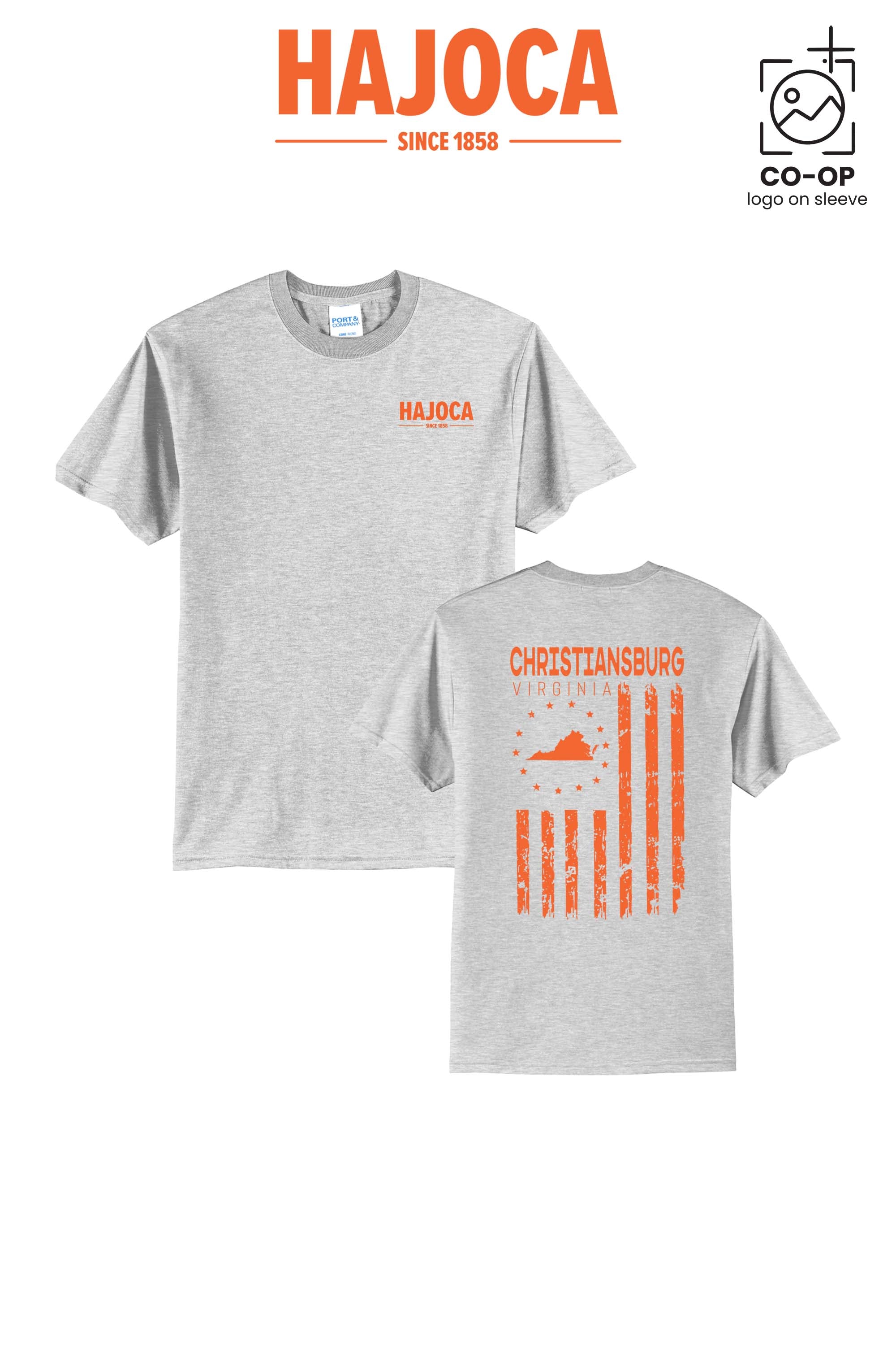 Port & Co™ Core Blend Tee - HAJOCA - CHRISTIANSBURG