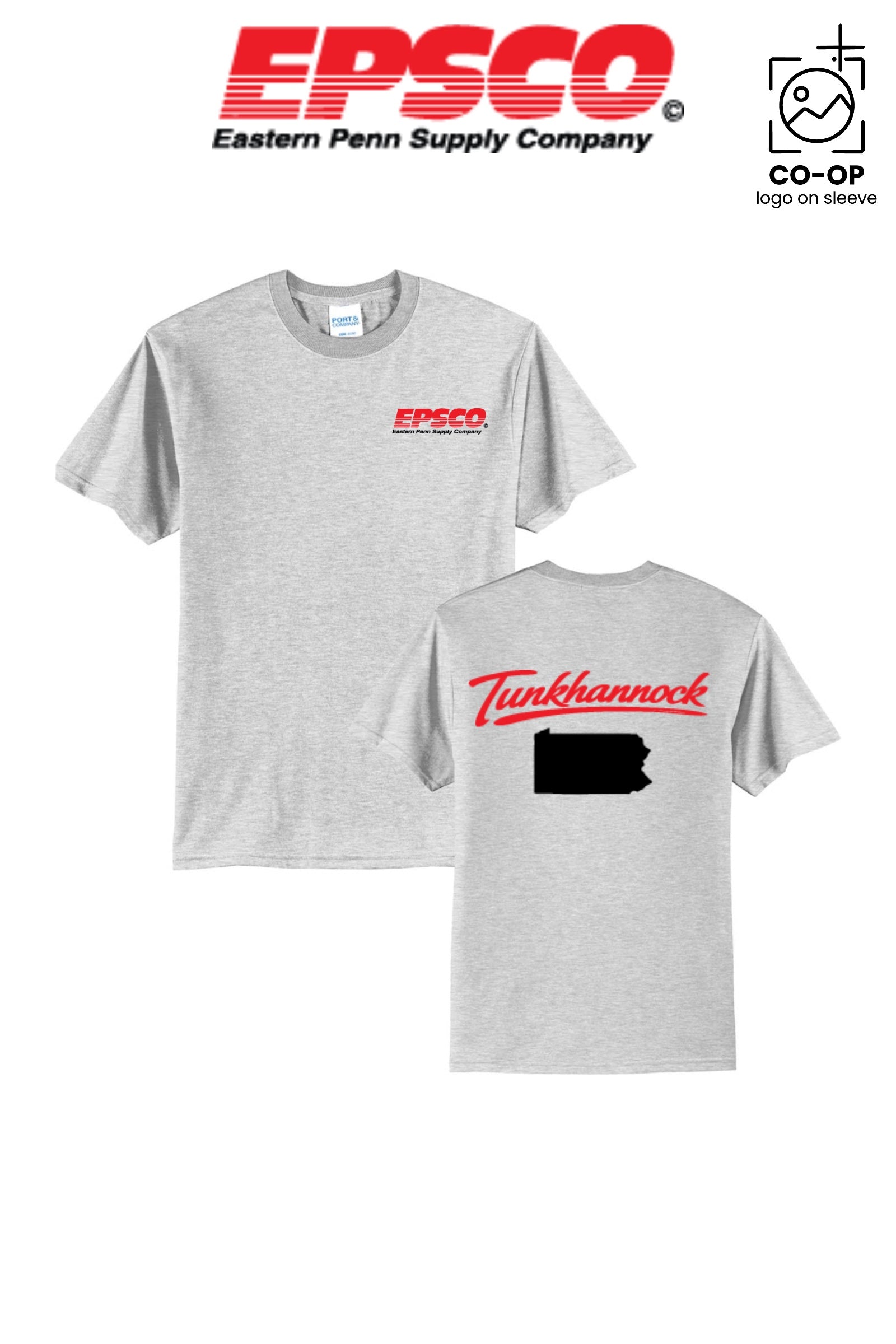 Port & Co™ Core Blend Tee - EPSCO - TUNKHANNOCK