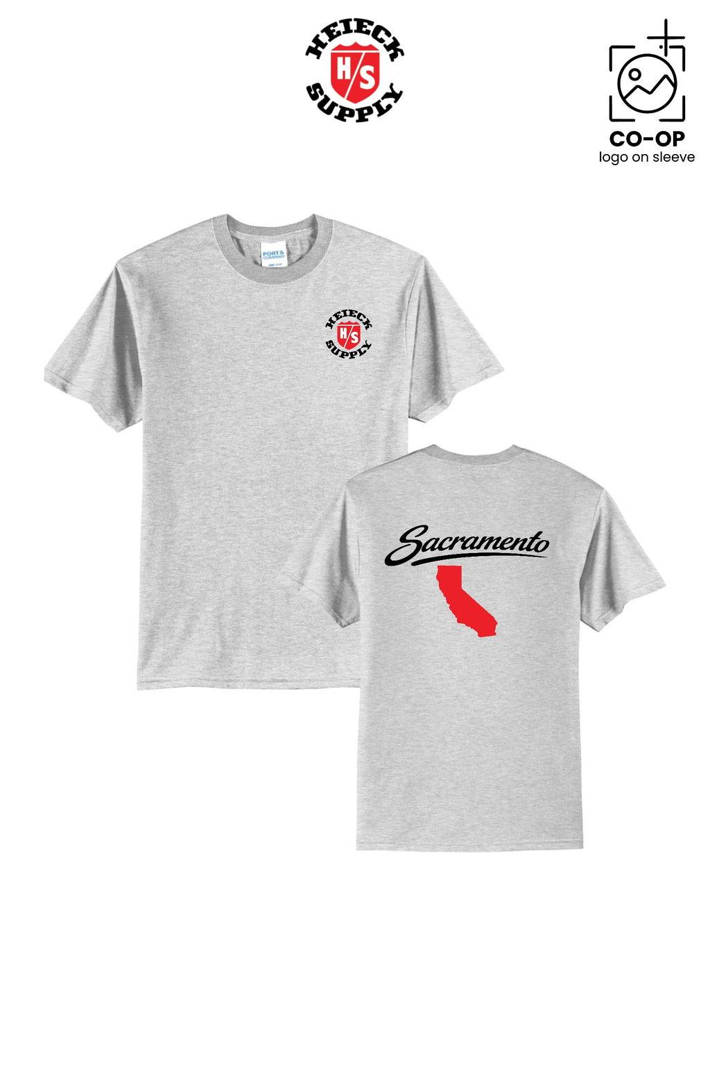 Port & Co™ Core Blend Tee - HEIECK SUPPLY - SACRAMENTO