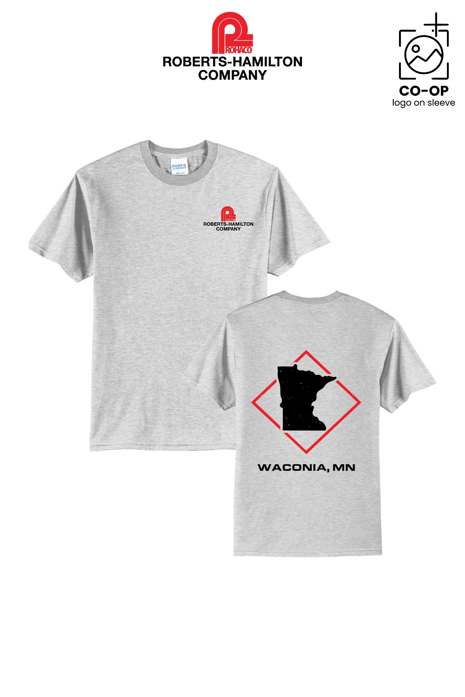 Port & Co™ Core Blend Tee - ROBERTS-HAMILTON - WACONIA