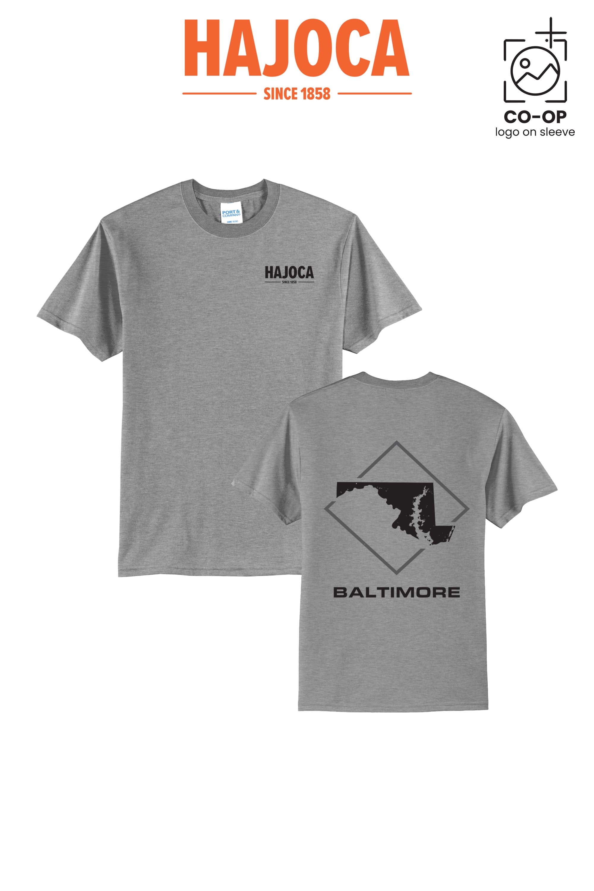 Port & Co™ Core Blend Tee - HAJOCA - BALTIMORE