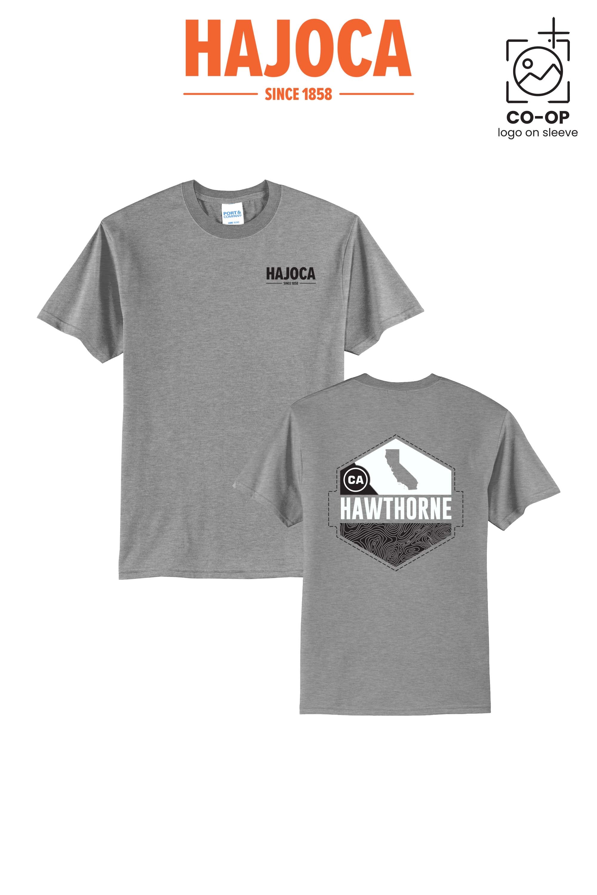 Port & Co™ Core Blend Tee - HAJOCA - HAWTHORNE