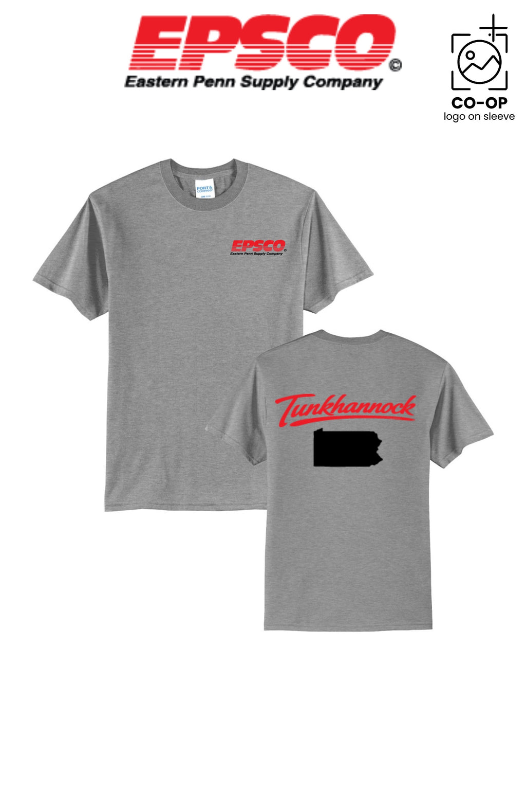 Port & Co™ Core Blend Tee - EPSCO - TUNKHANNOCK