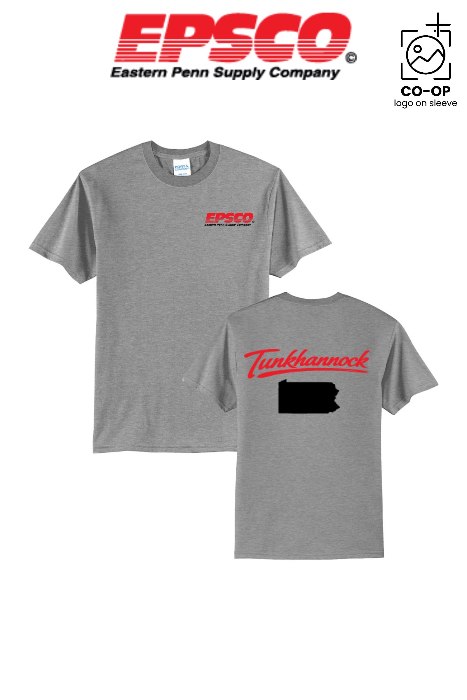 Port & Co™ Core Blend Tee - EPSCO - TUNKHANNOCK