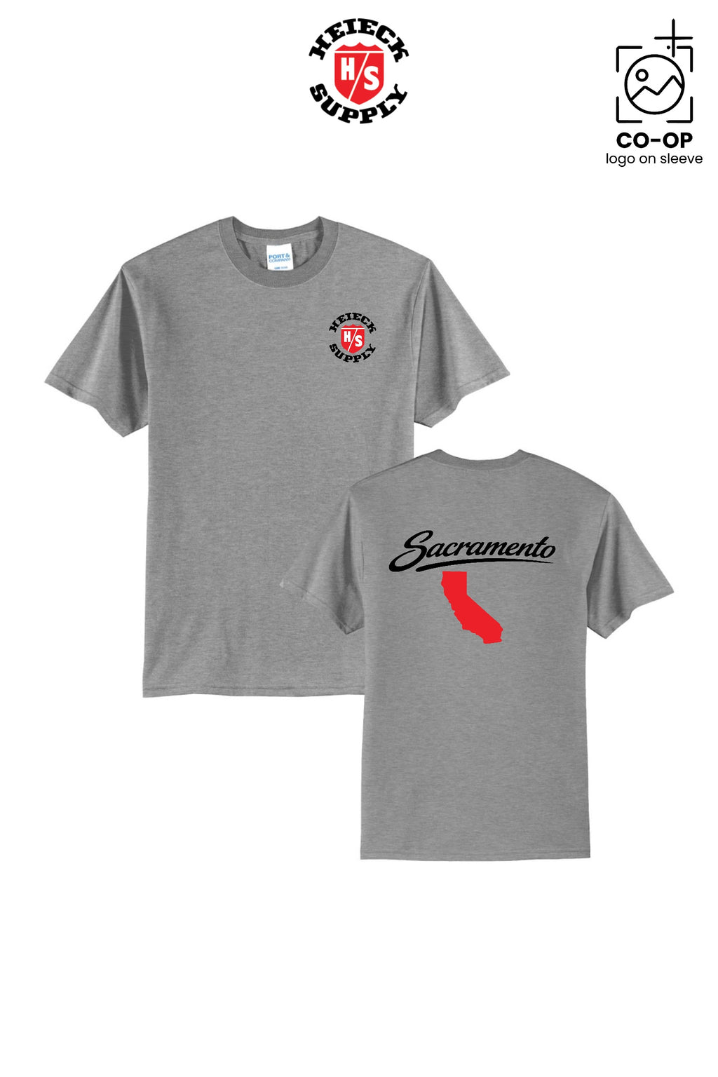 Port & Co™ Core Blend Tee - HEIECK SUPPLY - SACRAMENTO