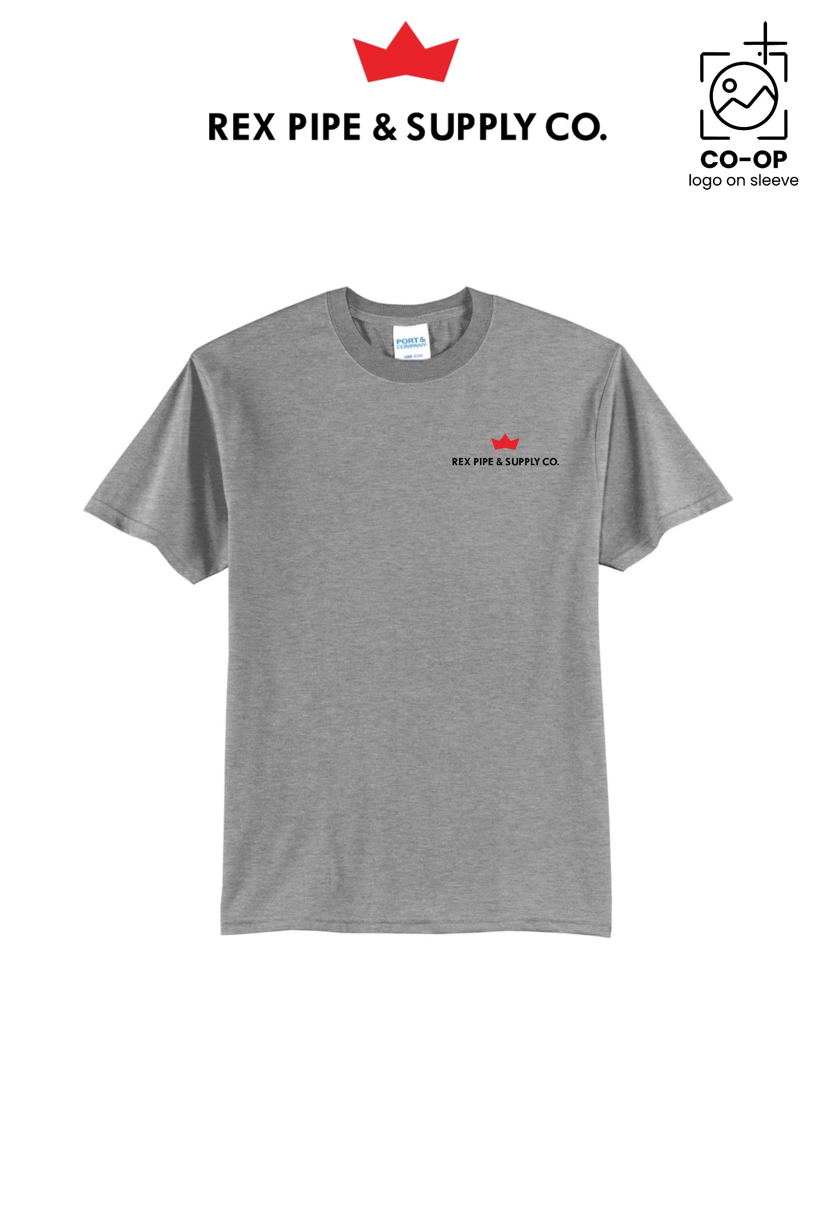 Port & Co™ Core Blend Tee - REX PIPE AND SUPPLY