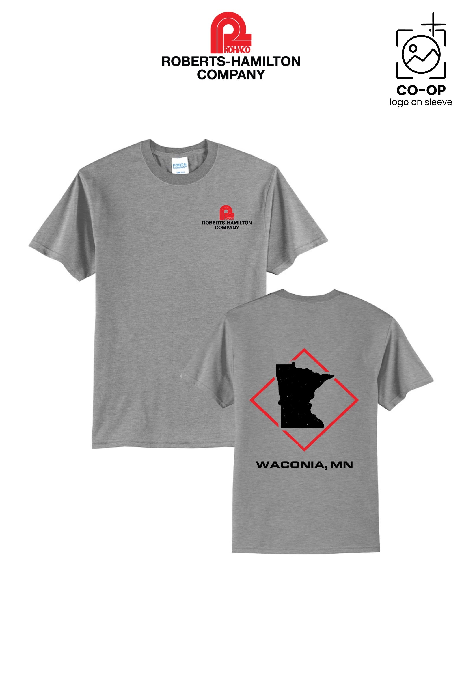 Port & Co™ Core Blend Tee - ROBERTS-HAMILTON - WACONIA