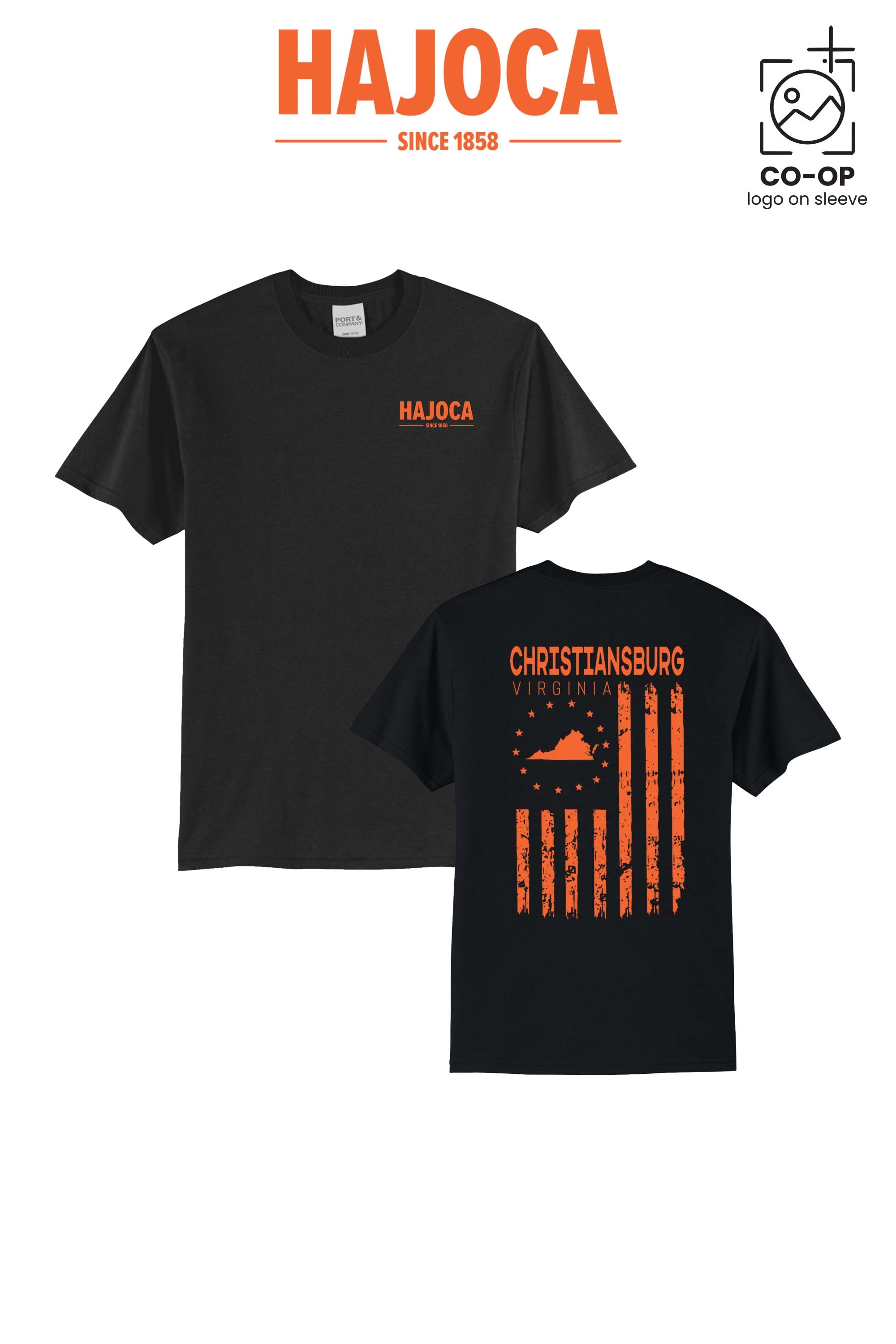 Port & Co™ Core Blend Tee - HAJOCA - CHRISTIANSBURG