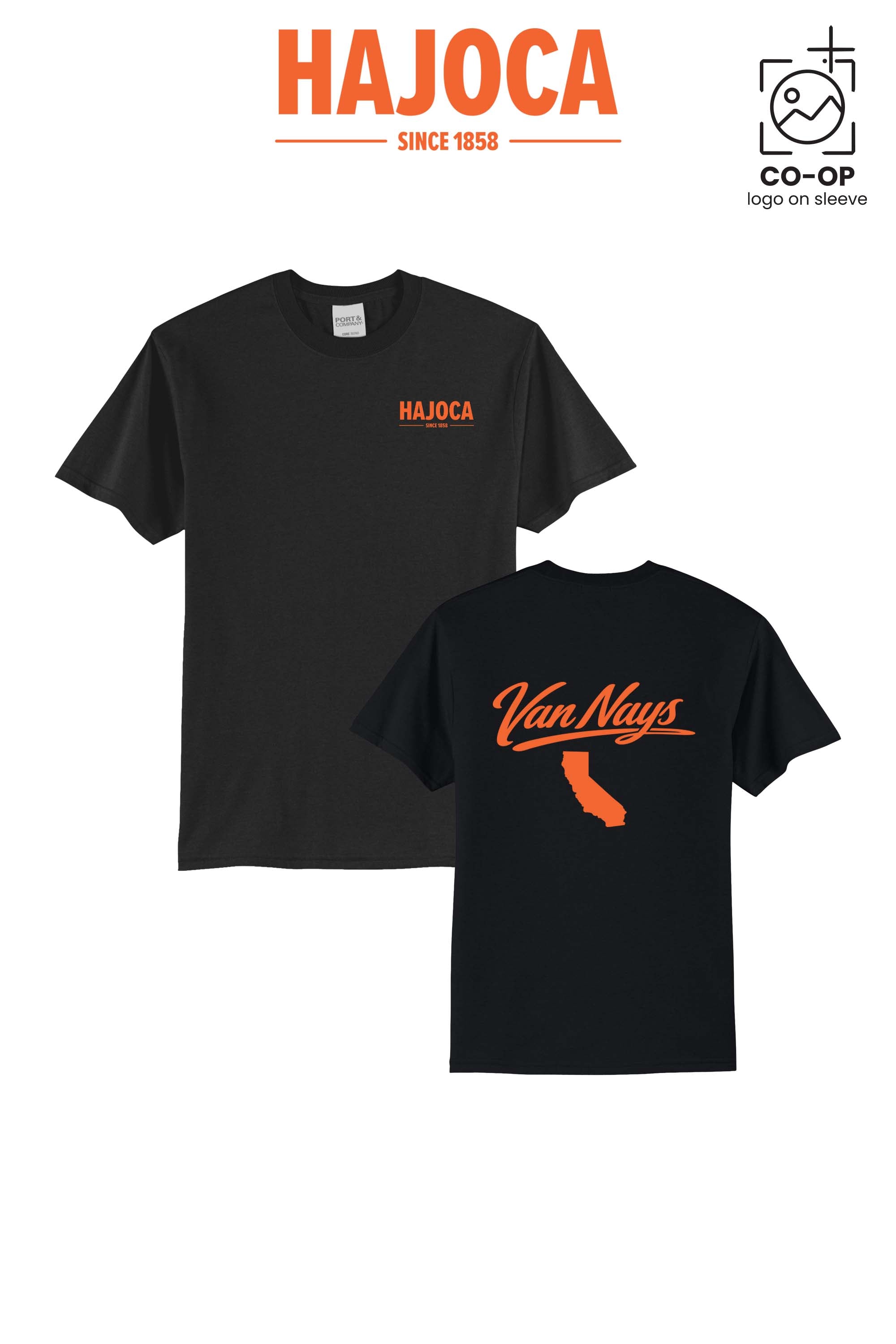 Port & Co™ Core Blend Tee - HAJOCA - VAN NUYS