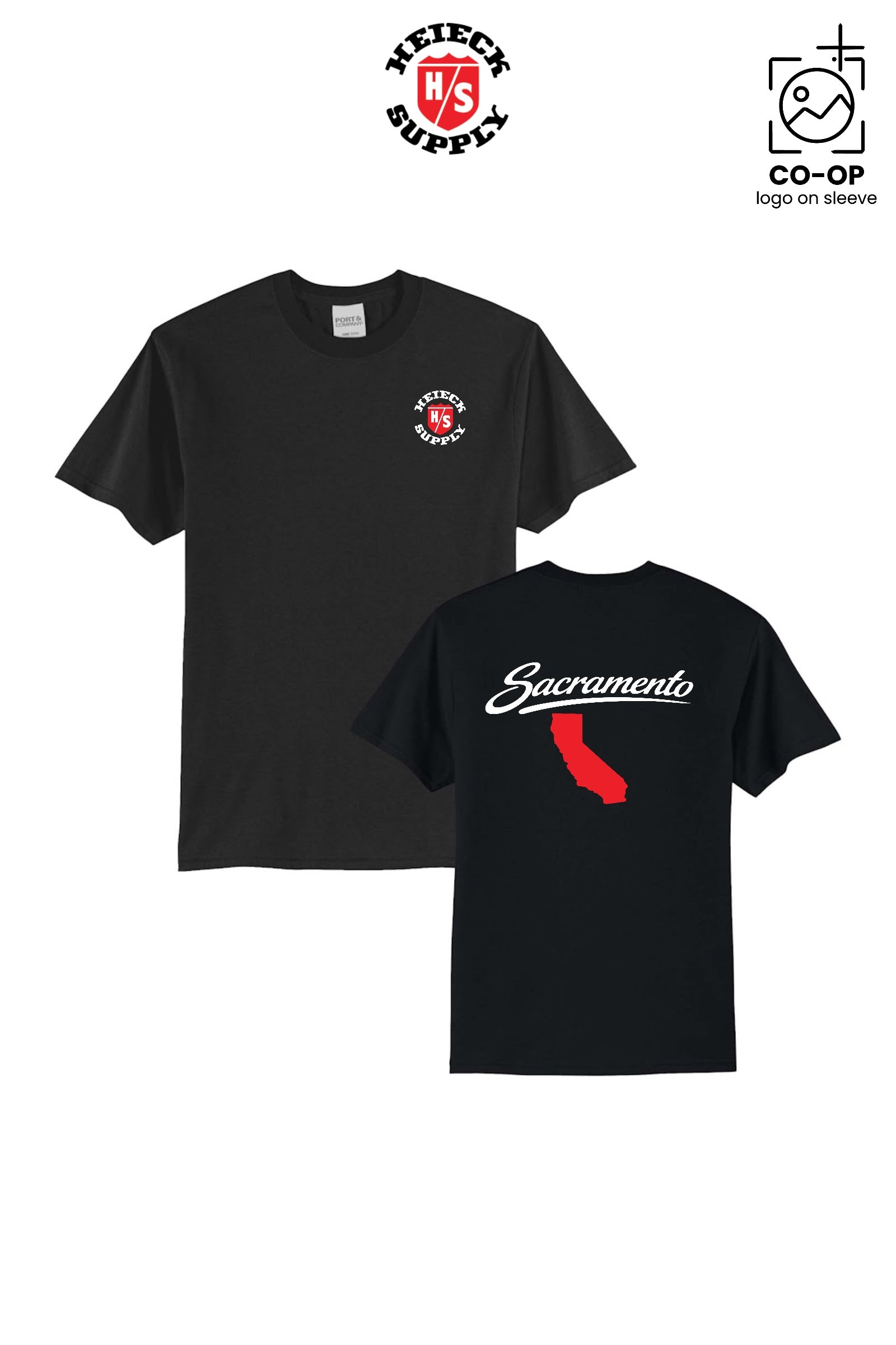Port & Co™ Core Blend Tee - HEIECK SUPPLY - SACRAMENTO