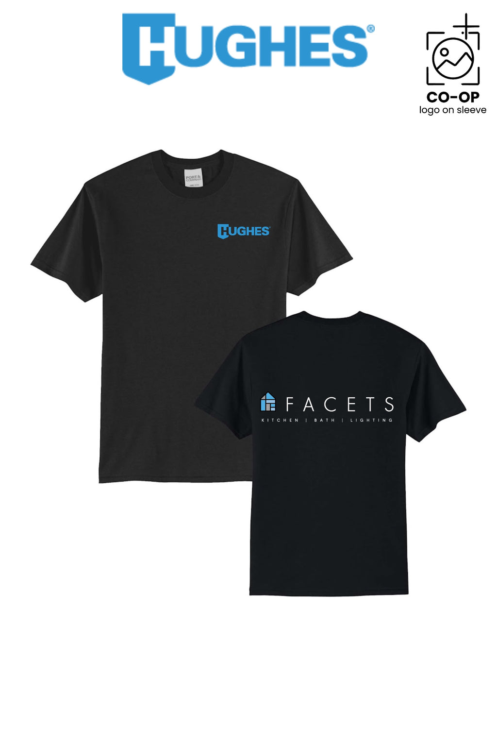 Port & Co™ Core Blend Tee - HUGHES SUPPLY - HUNTERSVILLE