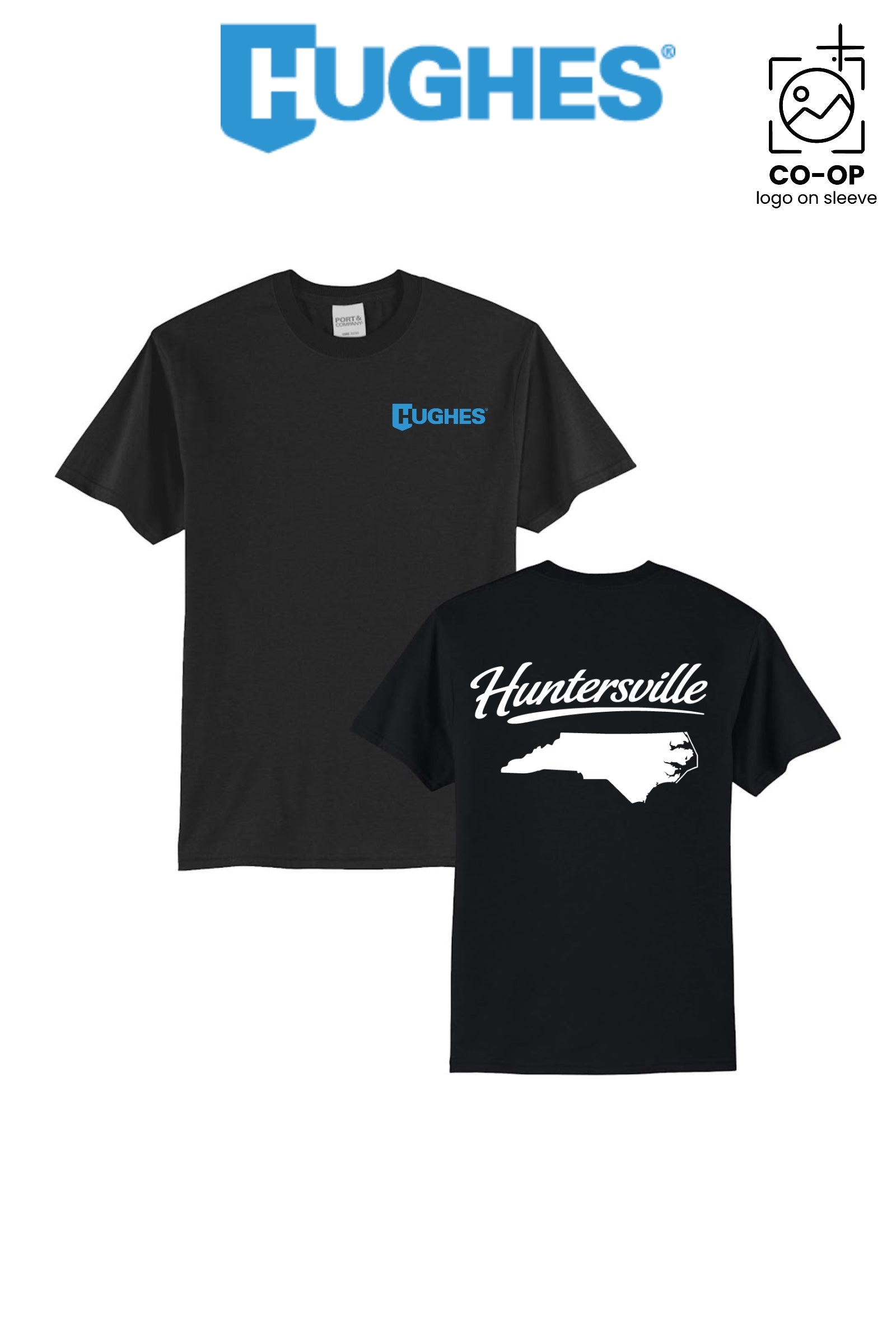 Port & Co™ Core Blend Tee - HUGHES SUPPLY - HUNTERSVILLE