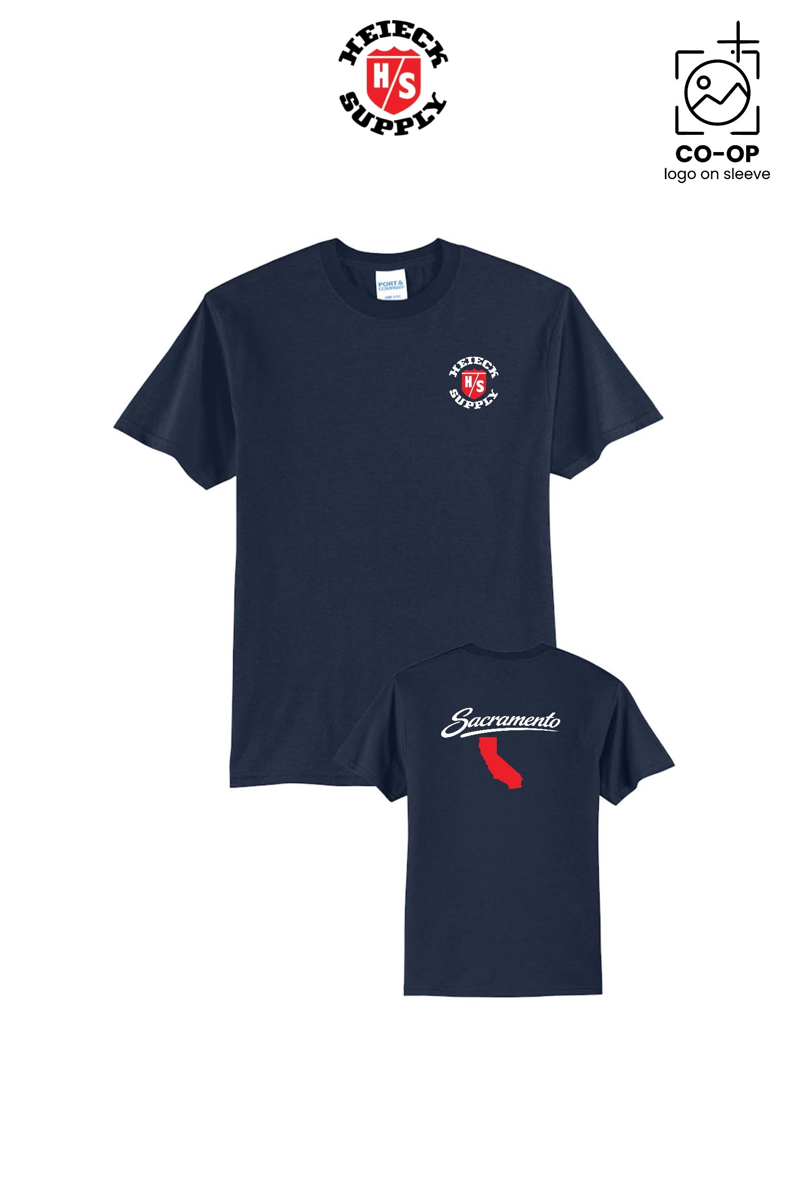 Port & Co™ Core Blend Tee - HEIECK SUPPLY - SACRAMENTO