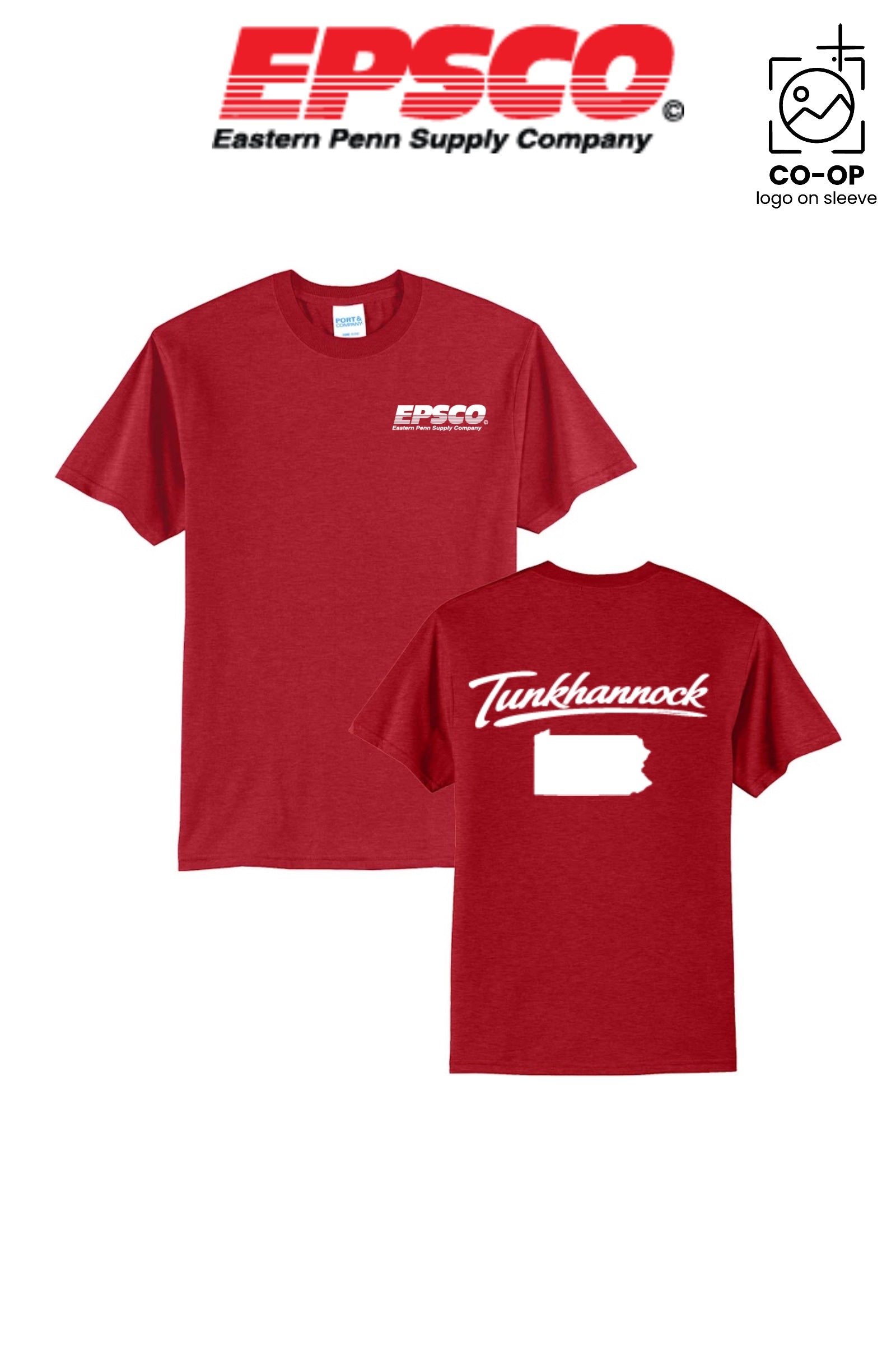Port & Co™ Core Blend Tee - EPSCO - TUNKHANNOCK