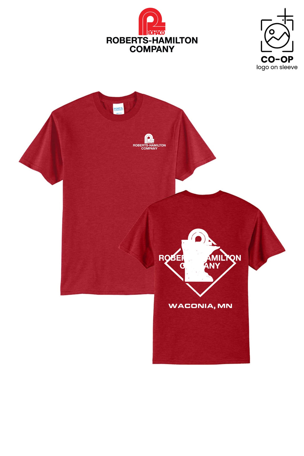 Port & Co™ Core Blend Tee - ROBERTS-HAMILTON - WACONIA