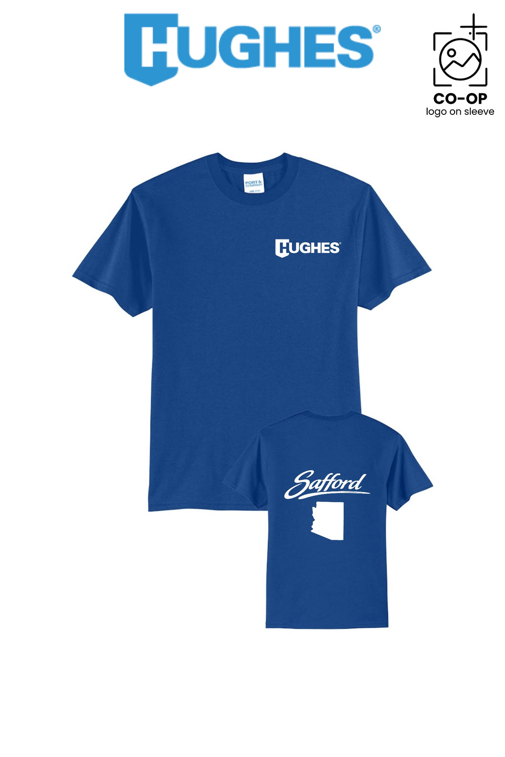 Port & Co™ Core Blend Tee - HUGHES SUPPLY - SAFFORD