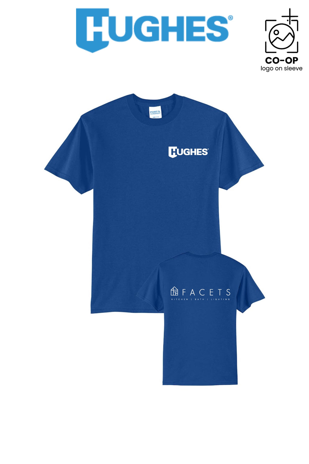 Port & Co™ Core Blend Tee - HUGHES SUPPLY - HUNTERSVILLE