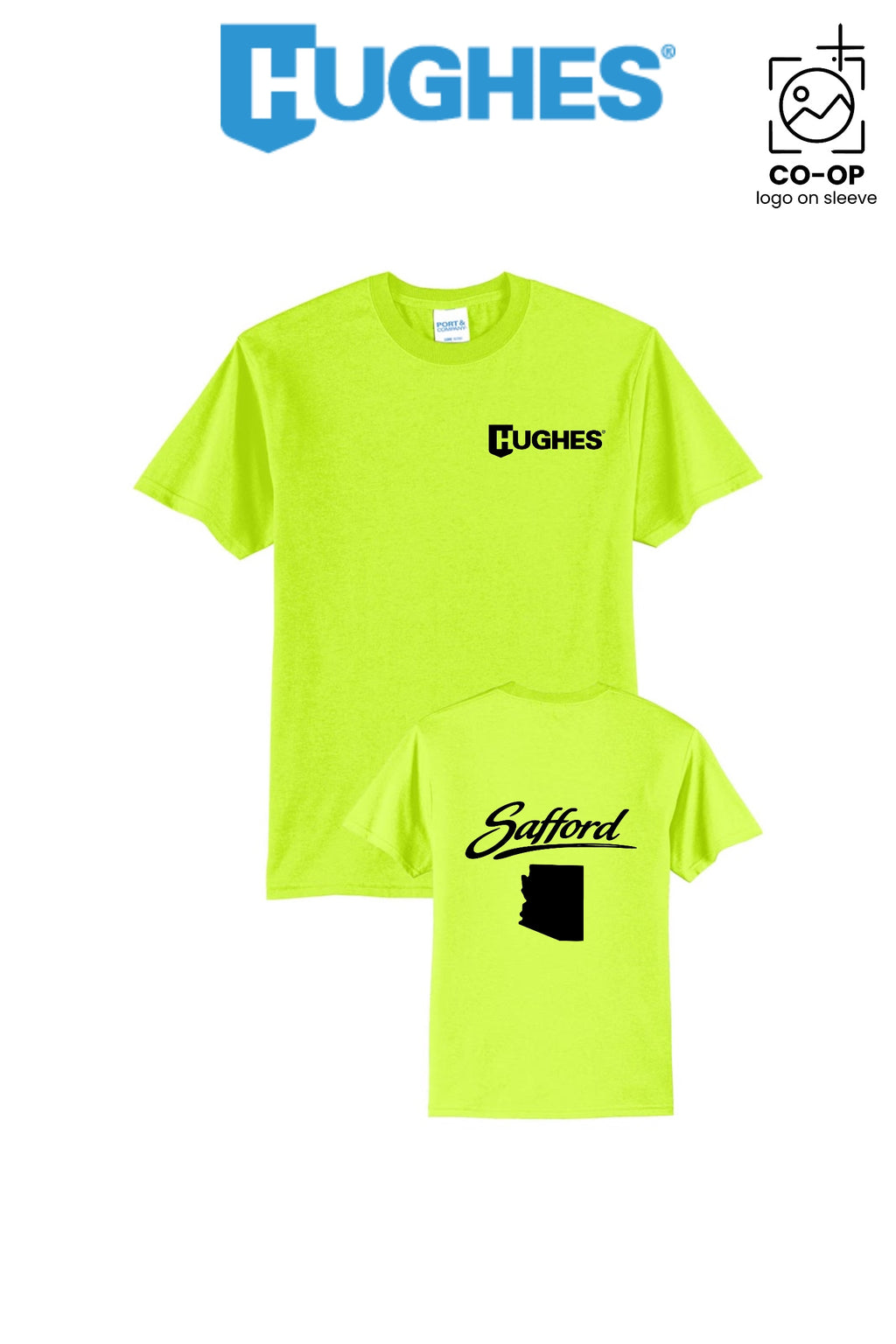 Port & Co™ Core Blend Tee - HUGHES SUPPLY - SAFFORD
