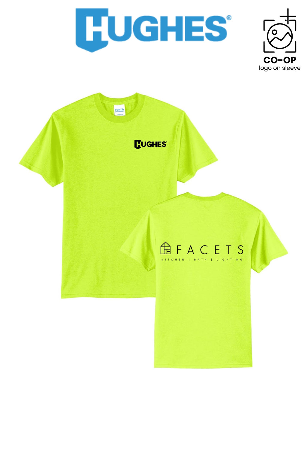 Port & Co™ Core Blend Tee - HUGHES SUPPLY - HUNTERSVILLE