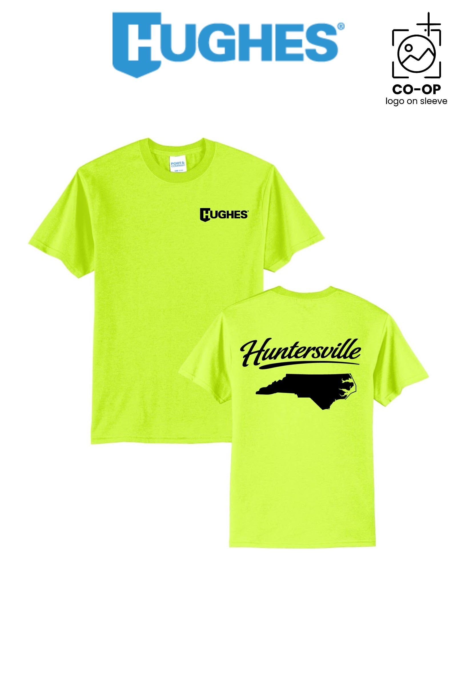 Port & Co™ Core Blend Tee - HUGHES SUPPLY - HUNTERSVILLE