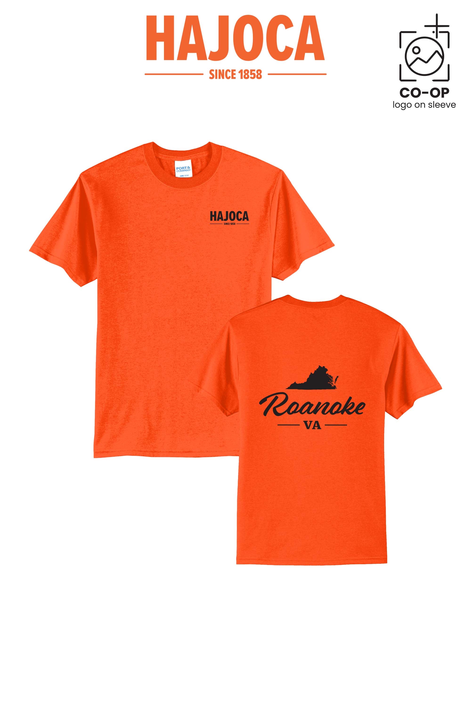 Port & Co™ Core Blend Tee - HAJOCA - ROANOKE
