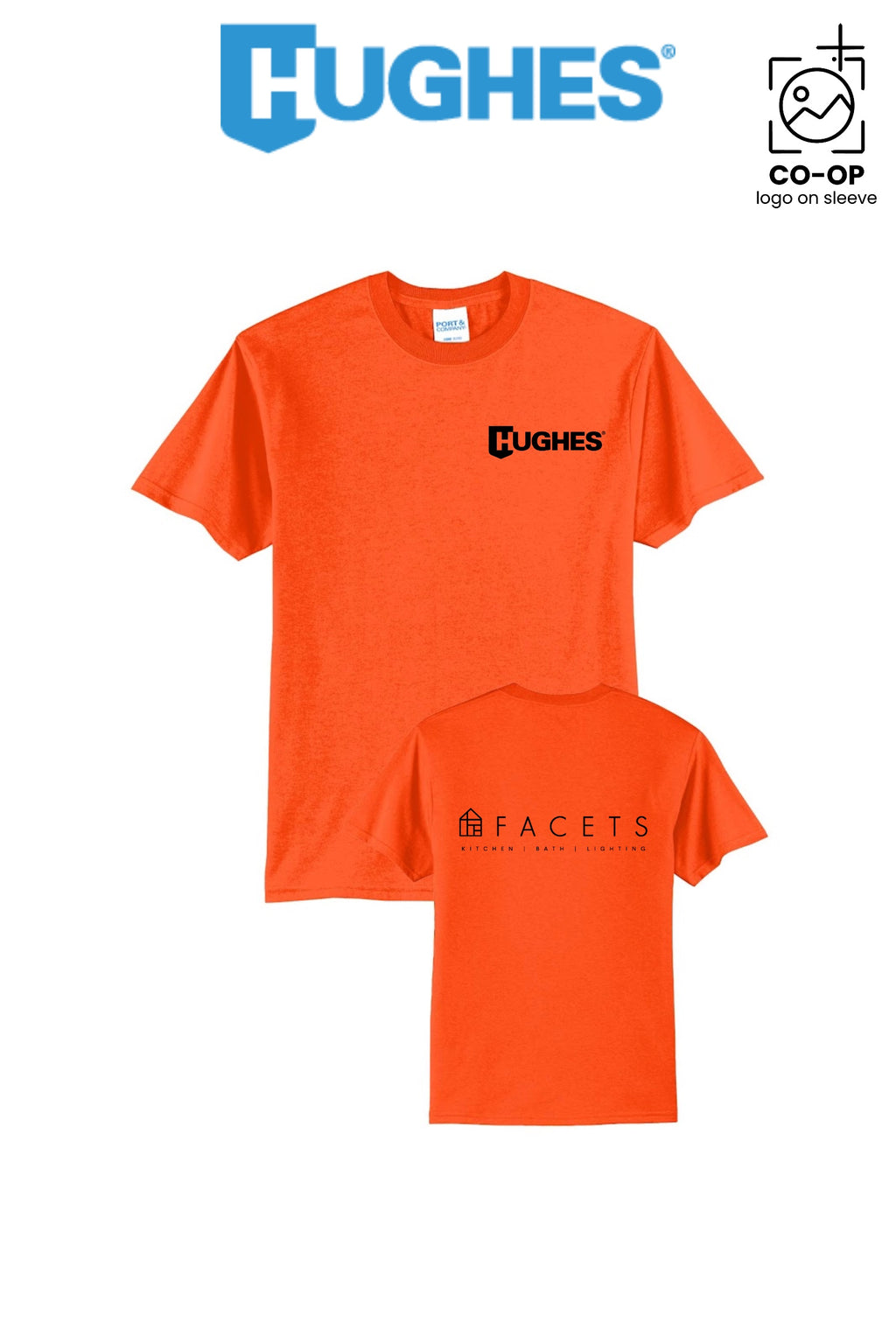 Port & Co™ Core Blend Tee - HUGHES SUPPLY - HUNTERSVILLE
