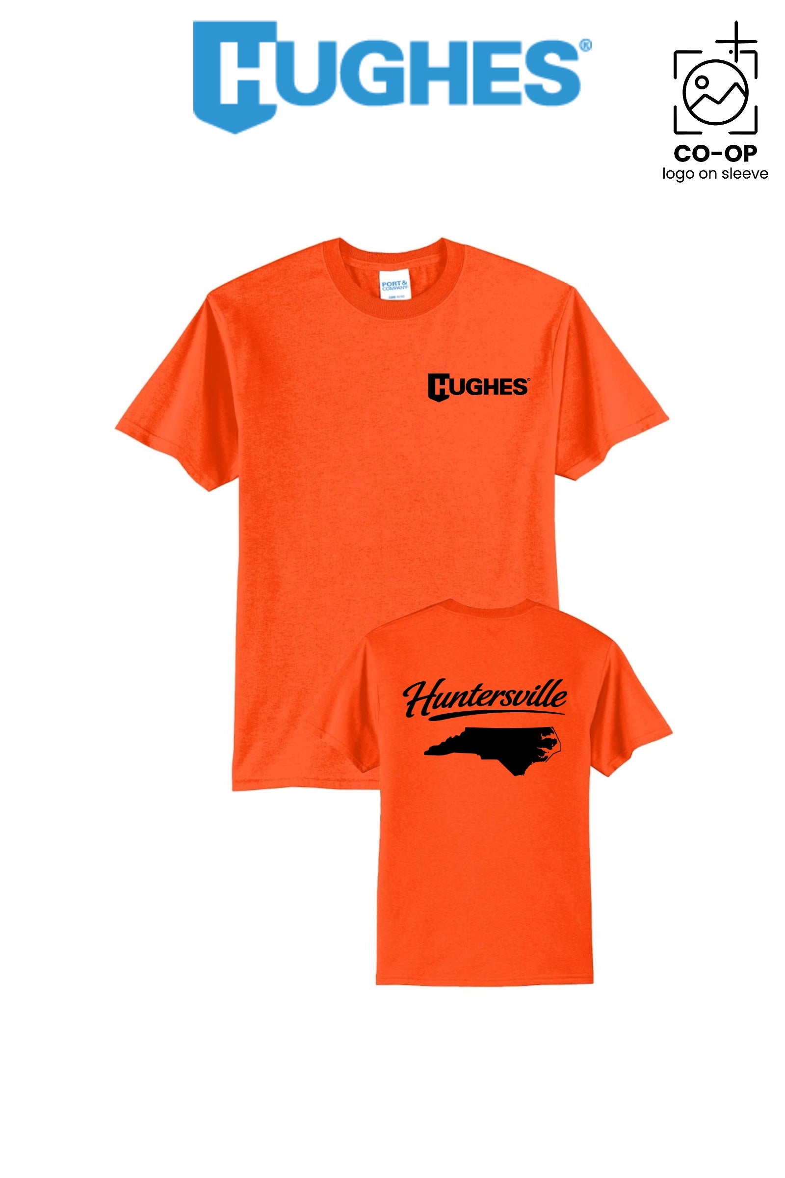 Port & Co™ Core Blend Tee - HUGHES SUPPLY - HUNTERSVILLE