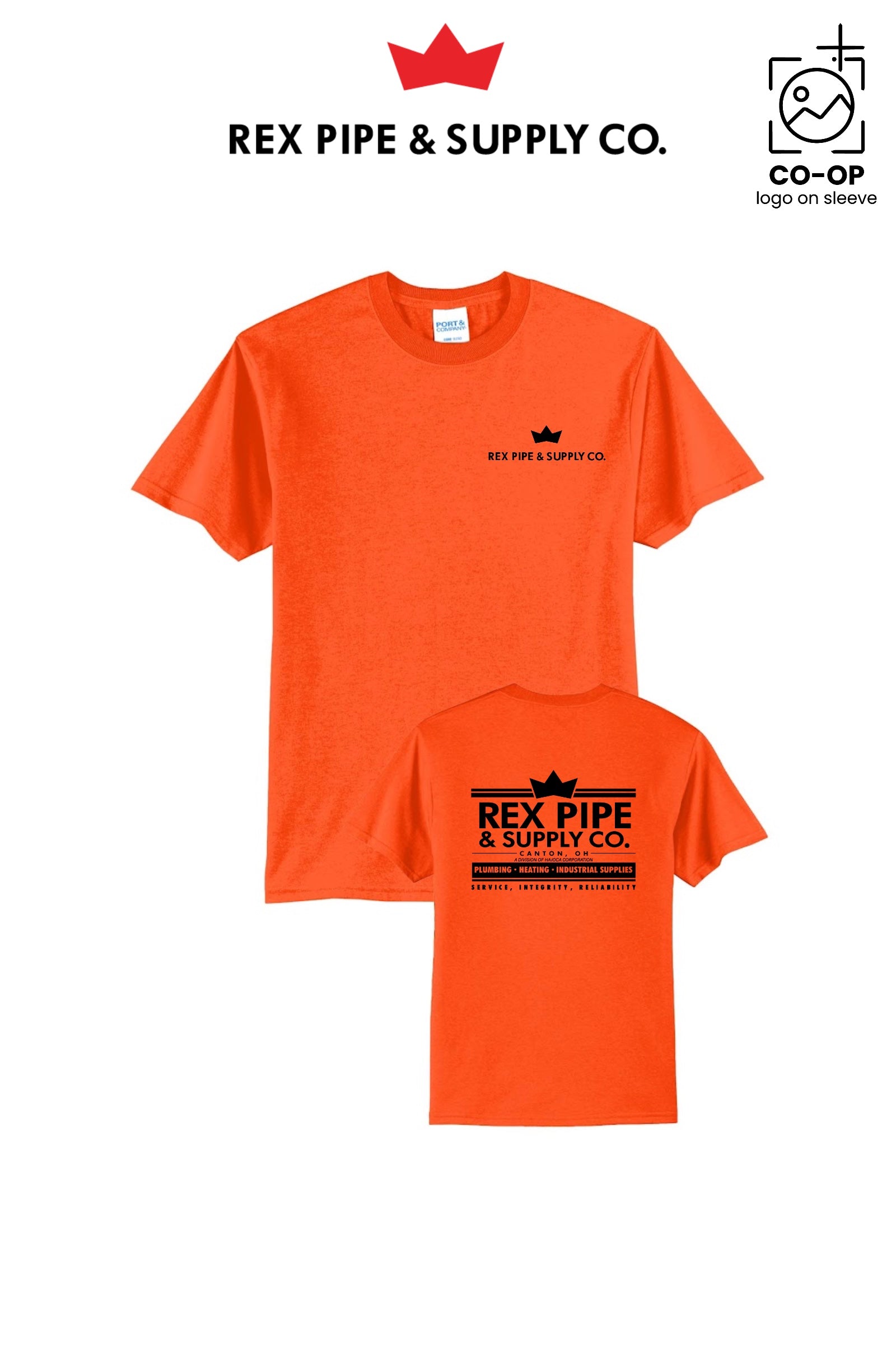 Port & Co™ Core Blend Tee - REX PIPE AND SUPPLY - CANTON