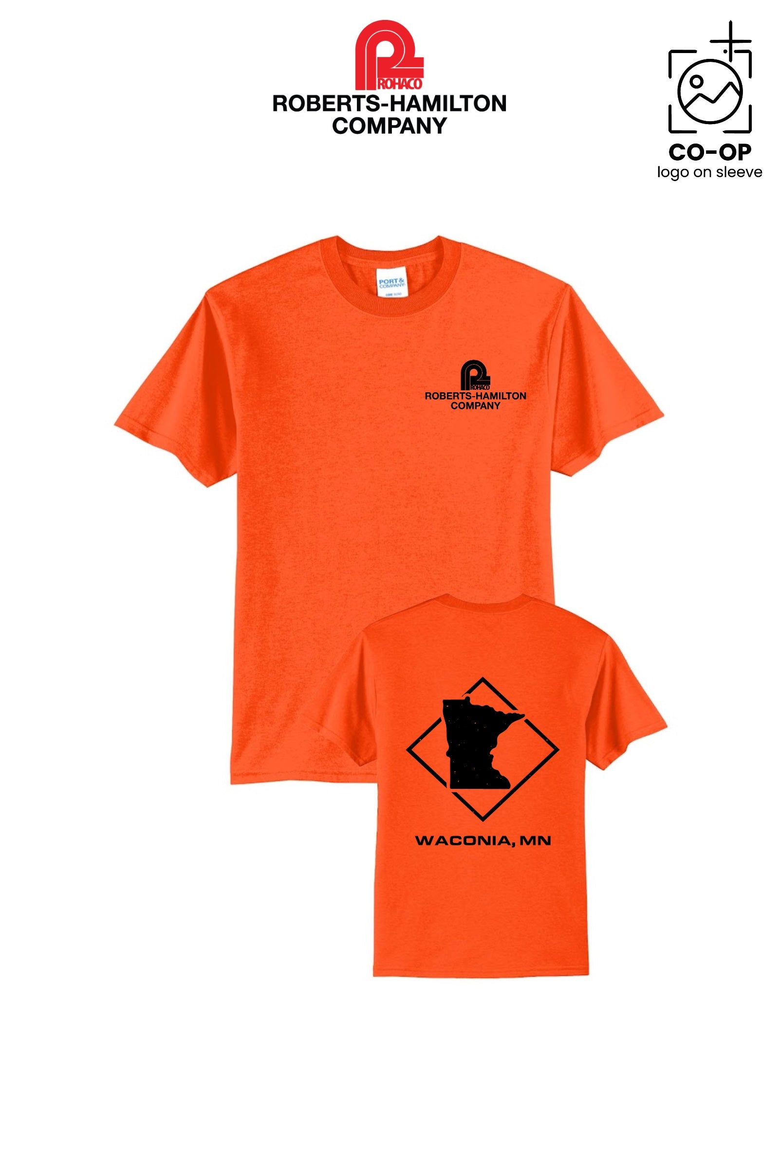 Port & Co™ Core Blend Tee - ROBERTS-HAMILTON - WACONIA
