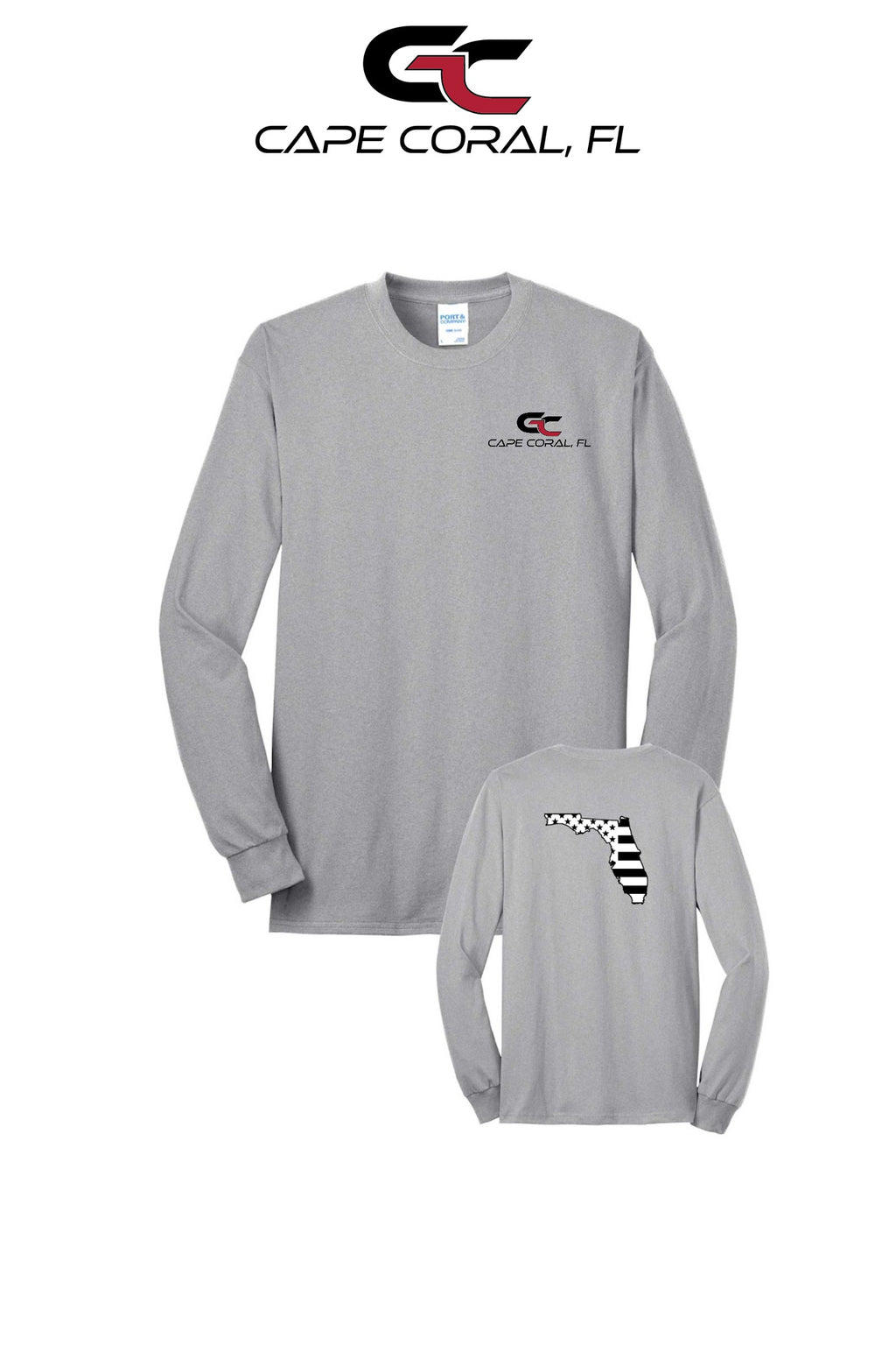 Port & Co™ Long Sleeve Core Blend Tee - GORMAN CO - CAPE CORAL